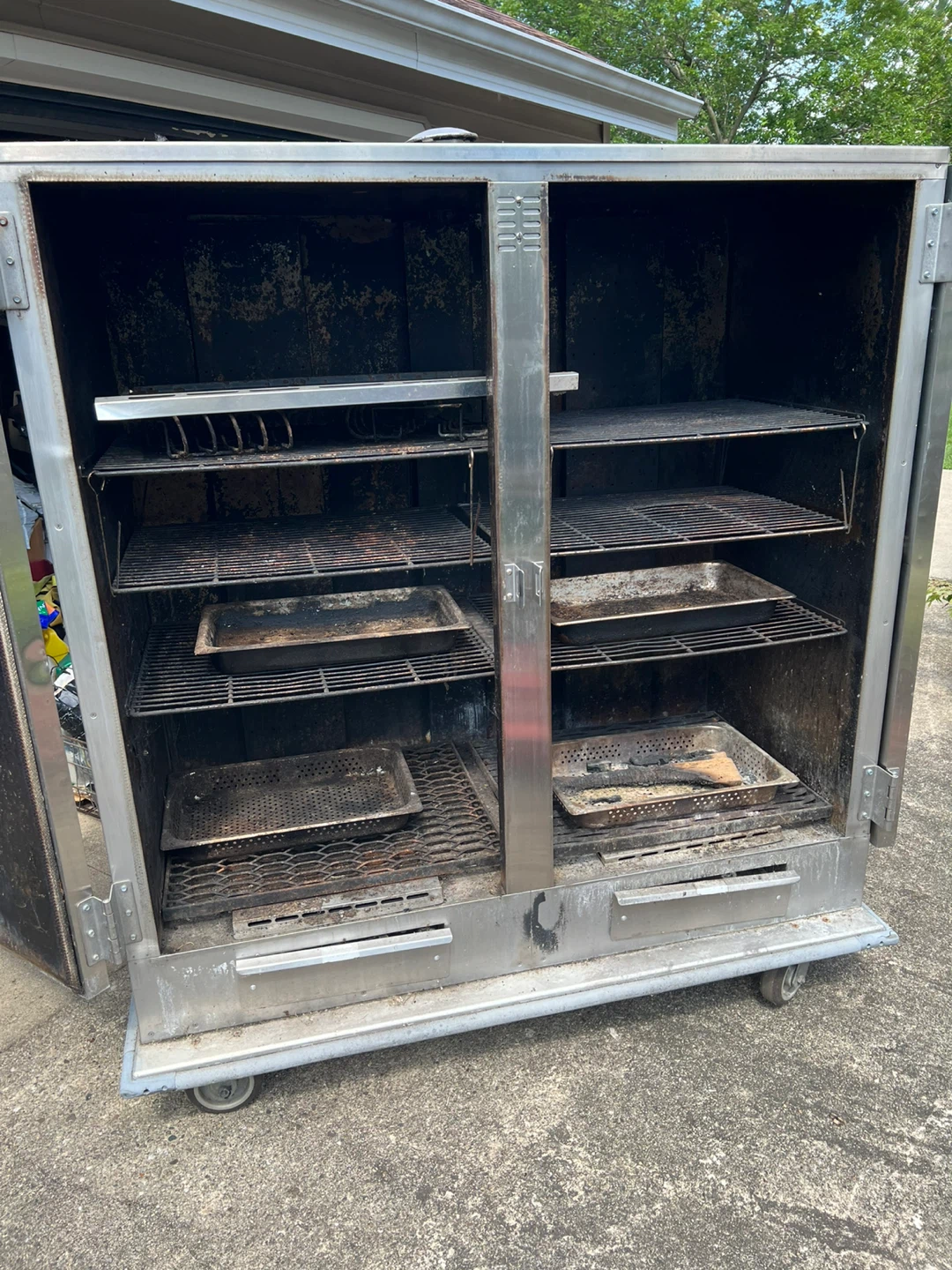 Stainless Steel Smoker Cabinet
