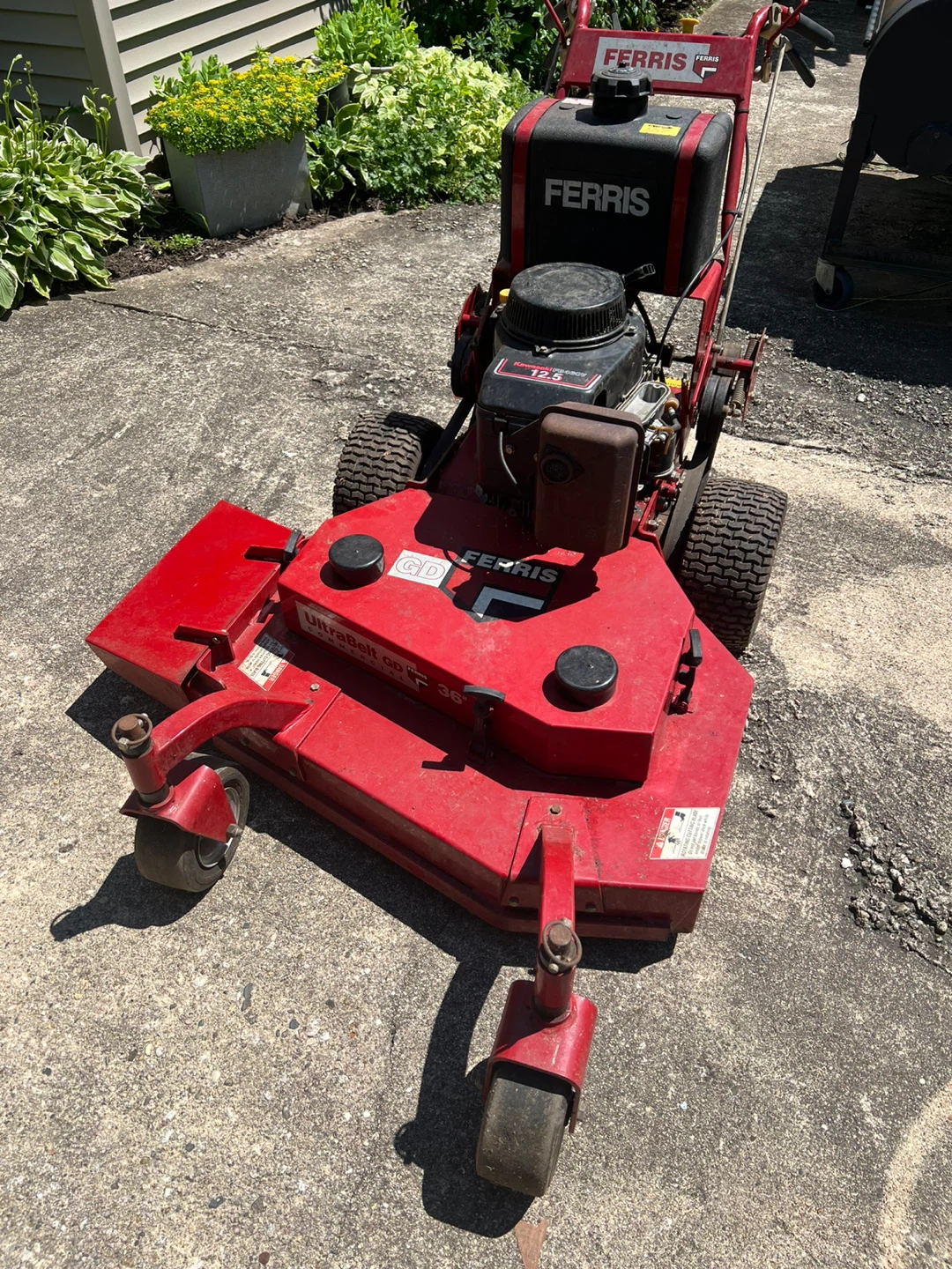 Ferris 12.5 HP UltraBlt 36" Mower