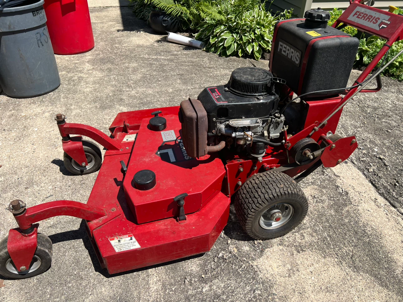 Ferris 12.5 HP UltraBlt 36" Mower - photo 2