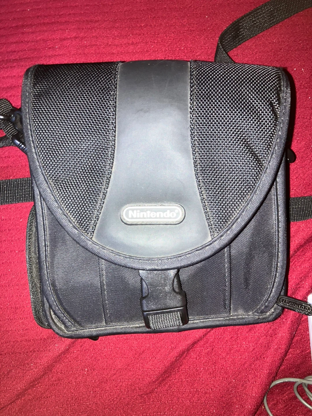 Nintendo Black Shoulder Bag Pouch