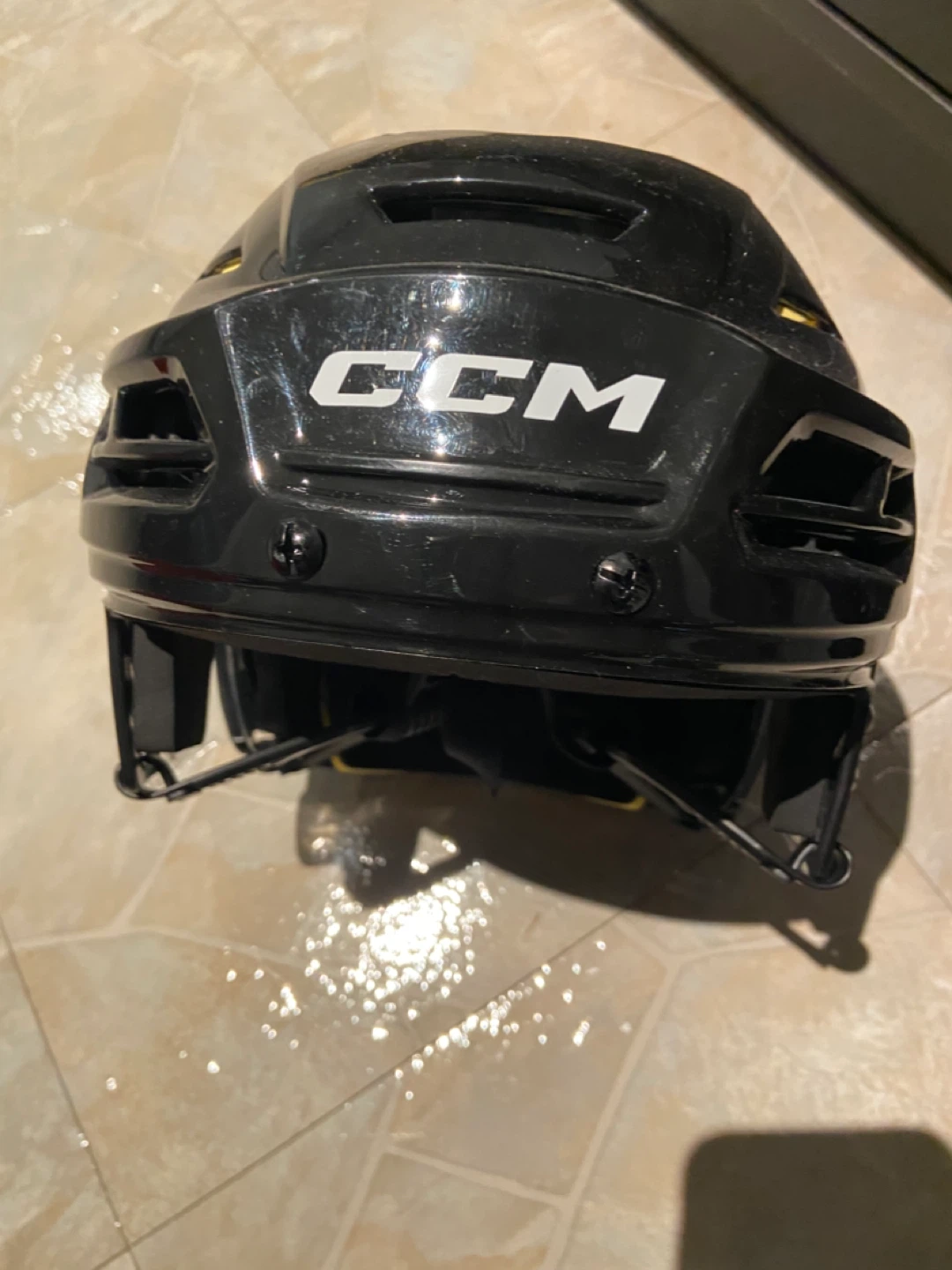 CCM Tacks 120 Hockey Helmet - Black - Size M - photo 4