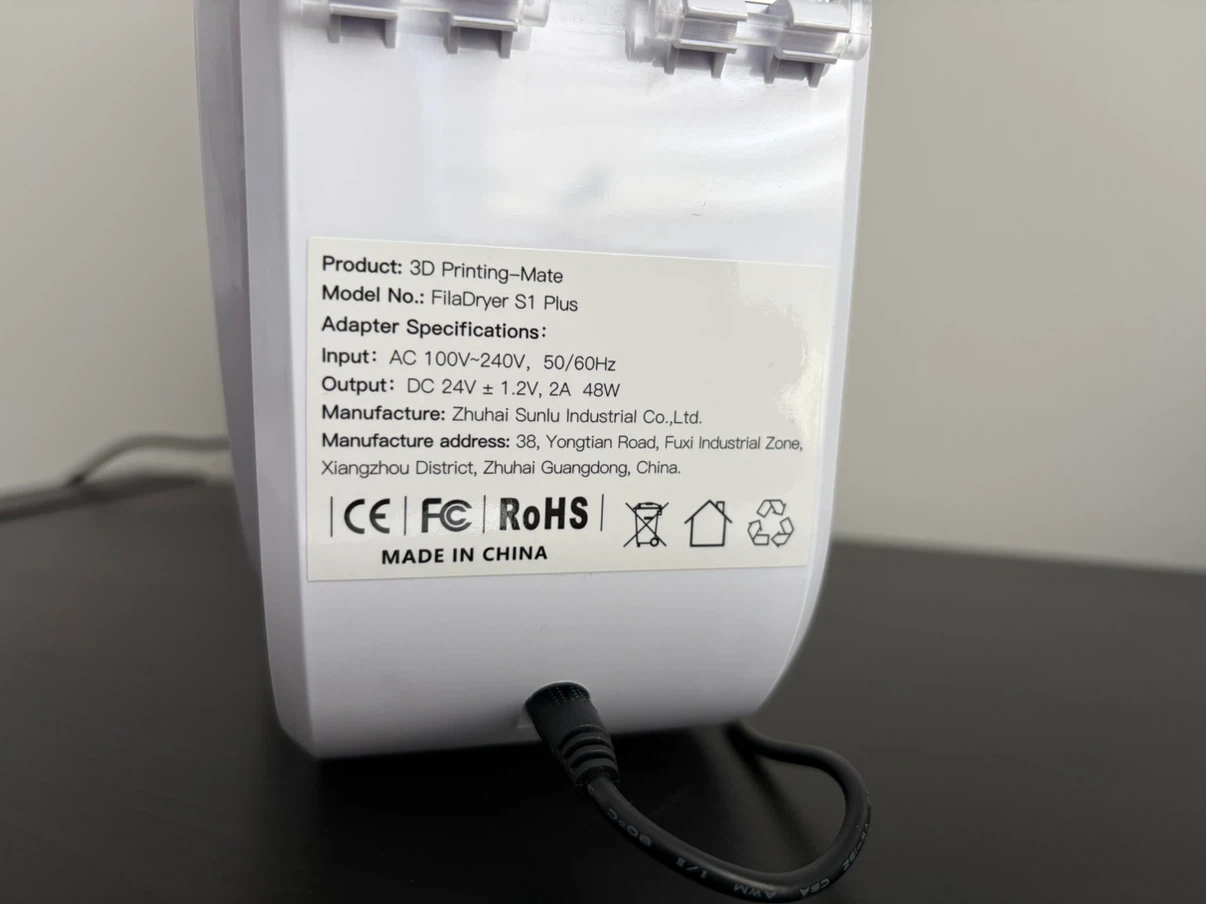 SUNLU 3D Printing FilaDryer S1 Plus - photo 3
