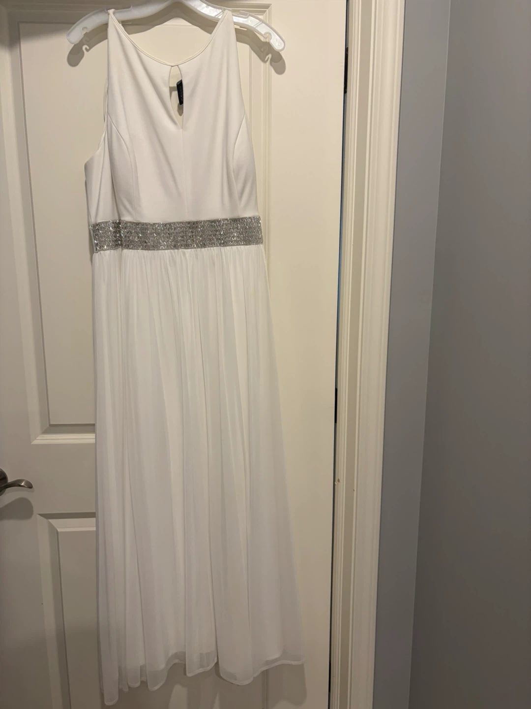 Woman’s wedding dress