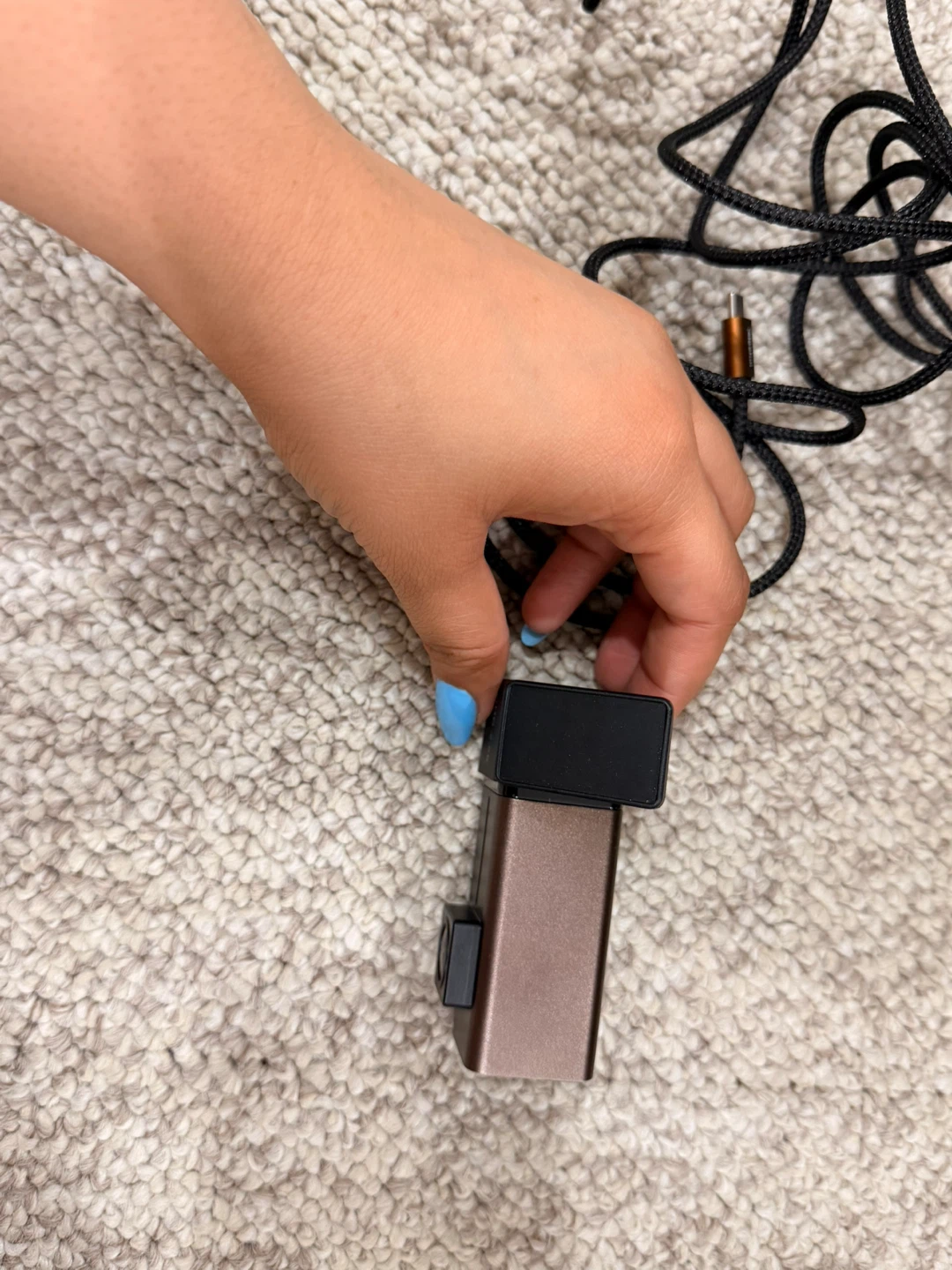 Black Mini Dash Cam with USB Cable - photo 3