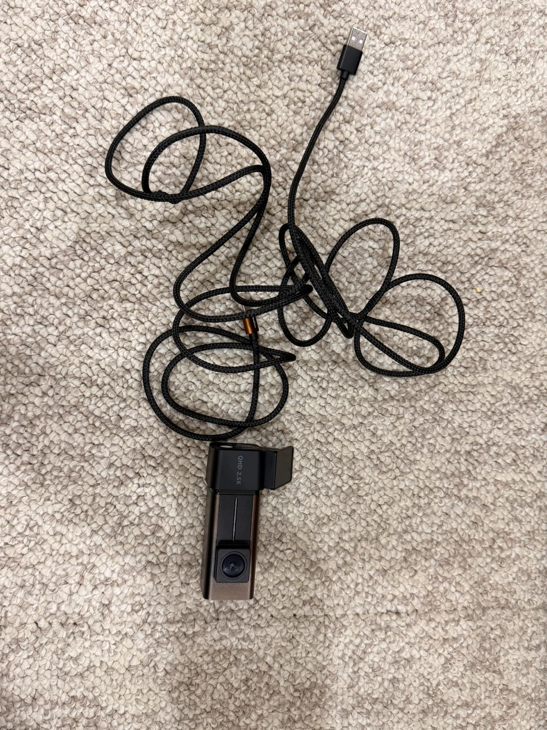 Black Mini Dash Cam with USB Cable - photo 4