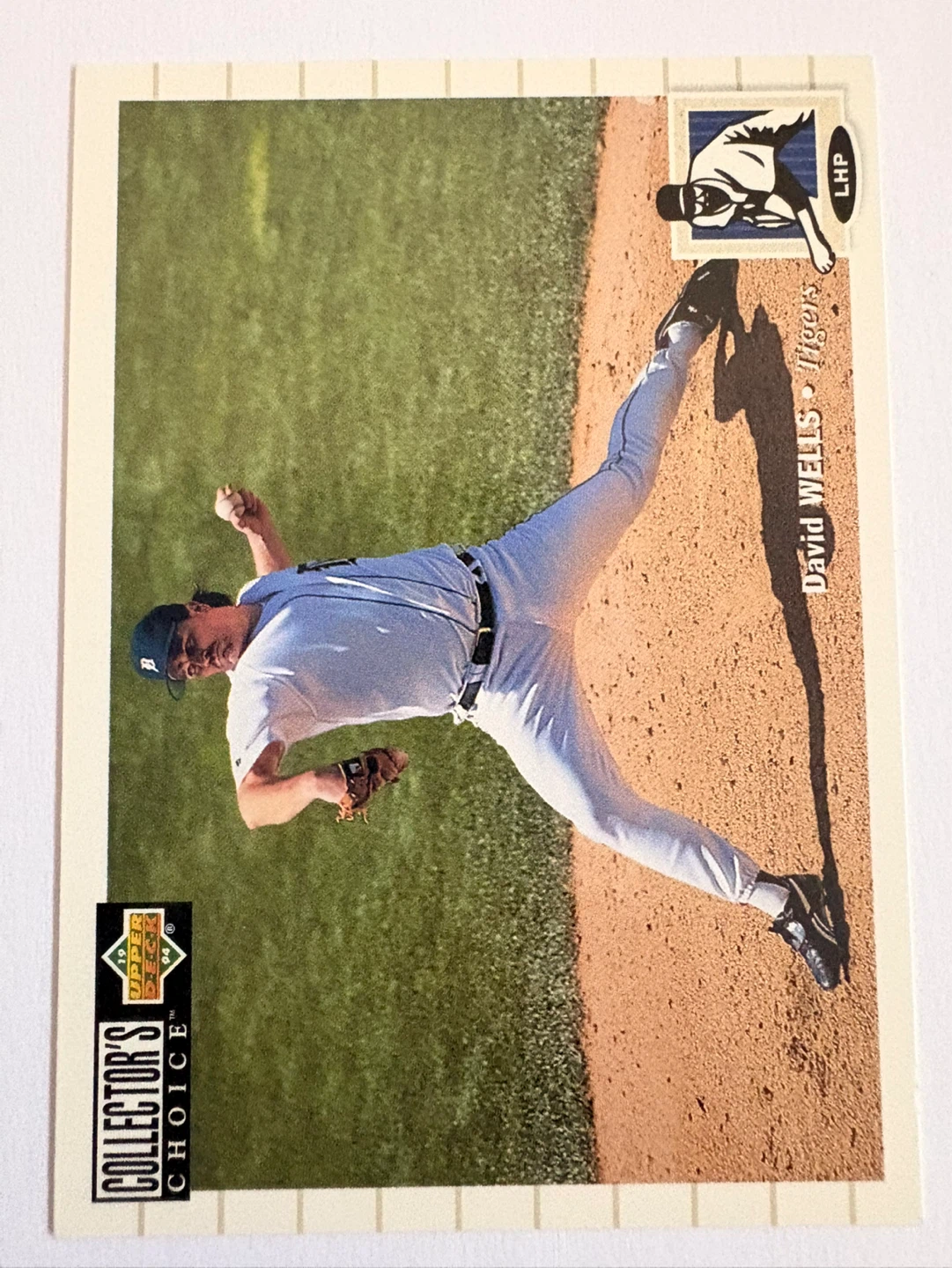1994 Upper Deck David Wells Baseball Card