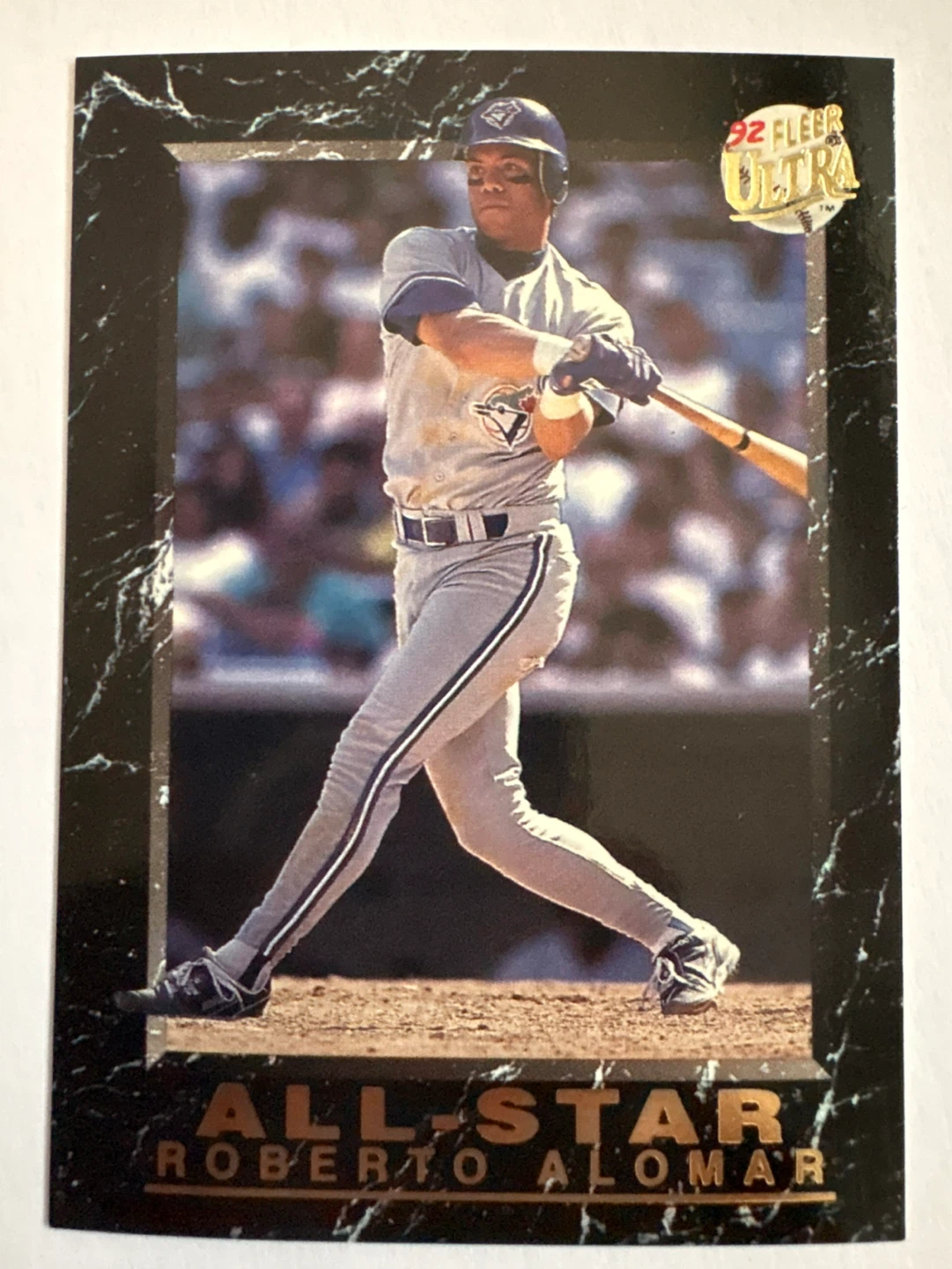 1992 Fleer Ultra Roberto Alomar All-Star Baseball Card