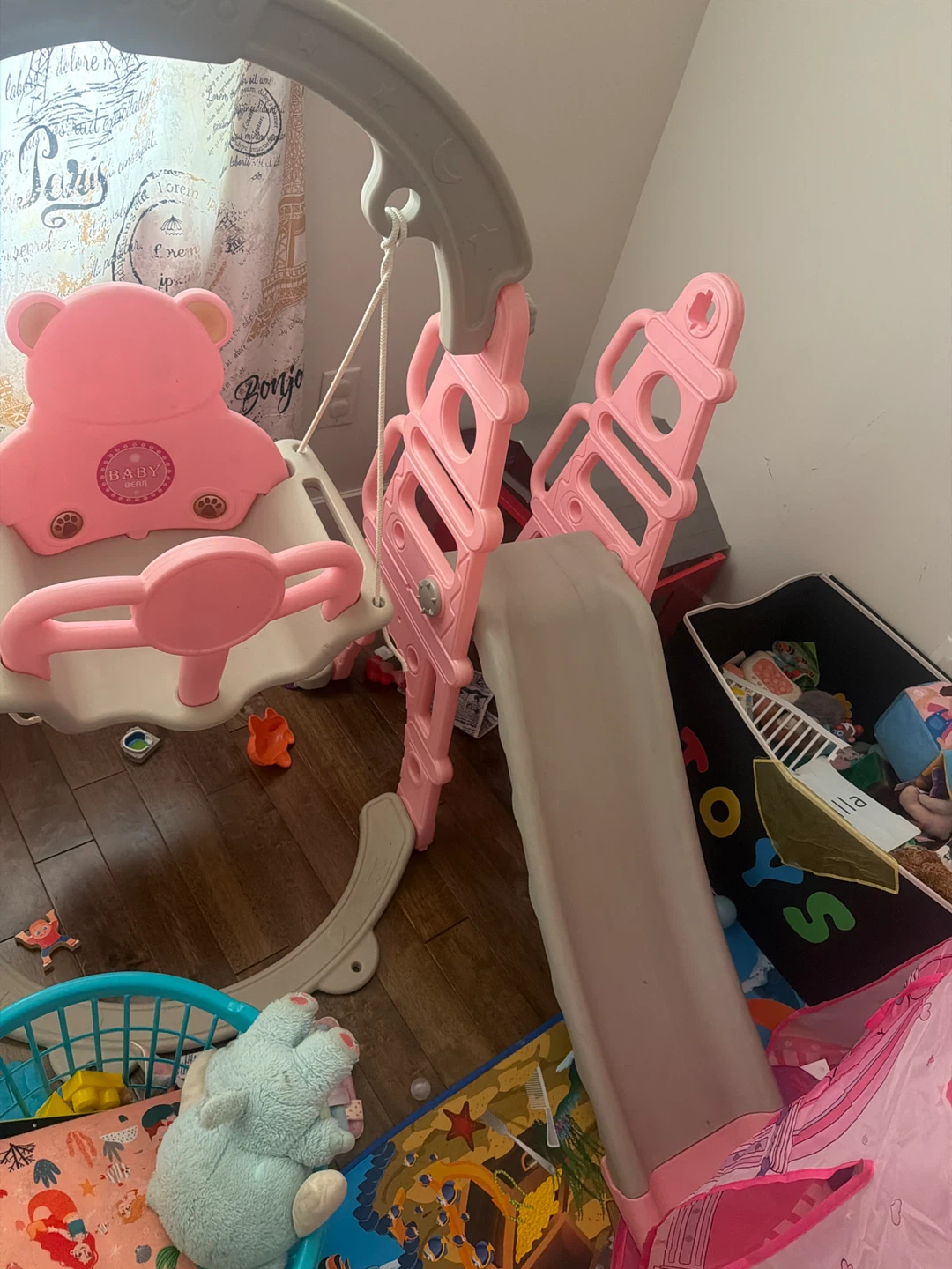 Baby Bear Swing and Slide Playset