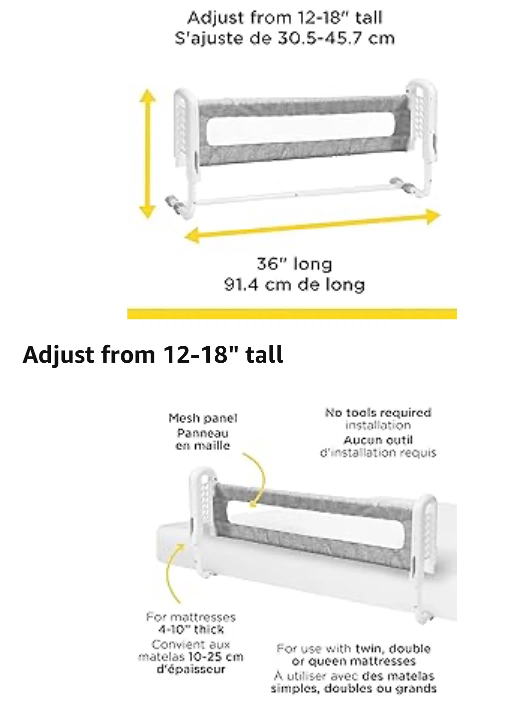 Safety 1st Bed Rail Guard - photo 3