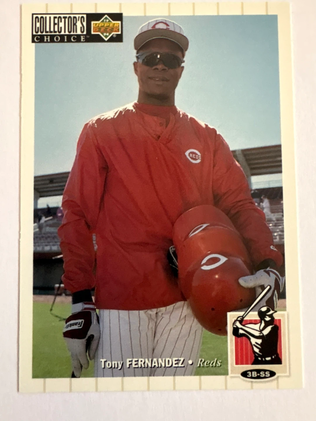 1994 Upper Deck Tony Fernandez Baseball Card