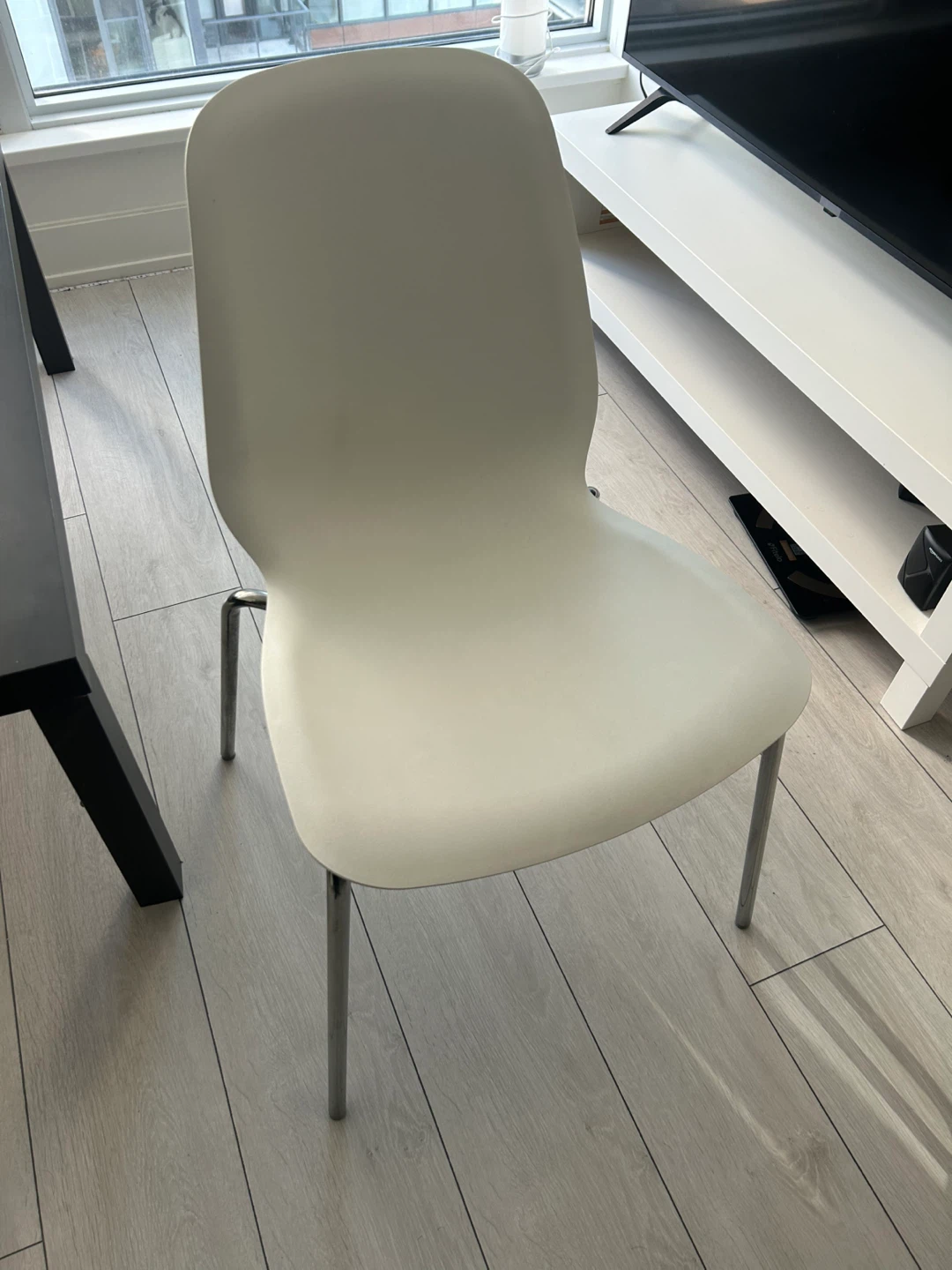 IKEA white chair