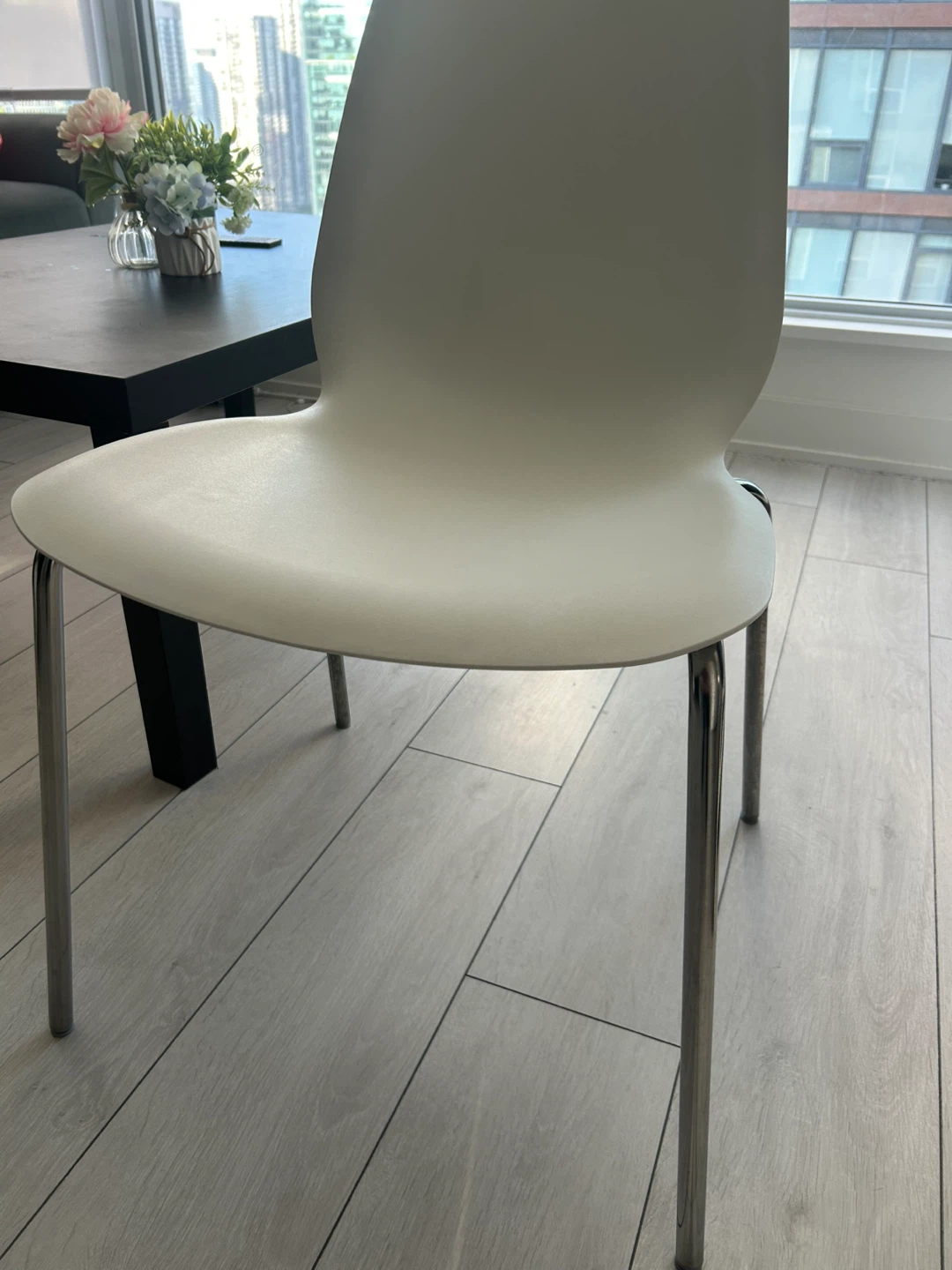 IKEA white chair - photo 2