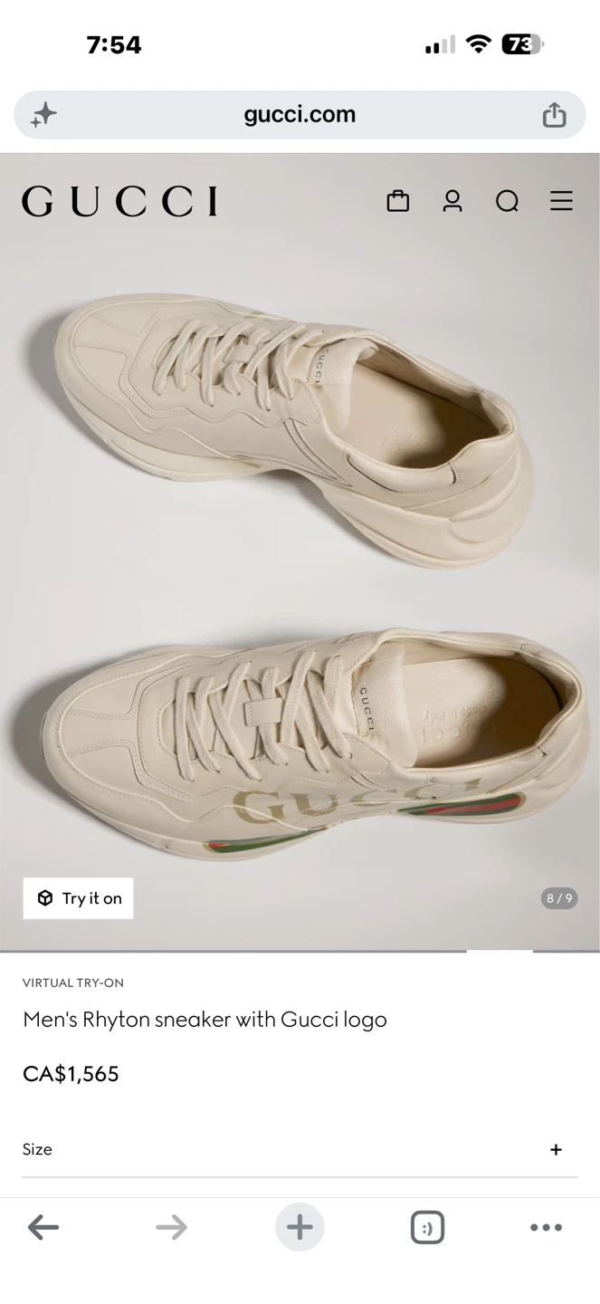 Gucci White Sneakers - photo 3