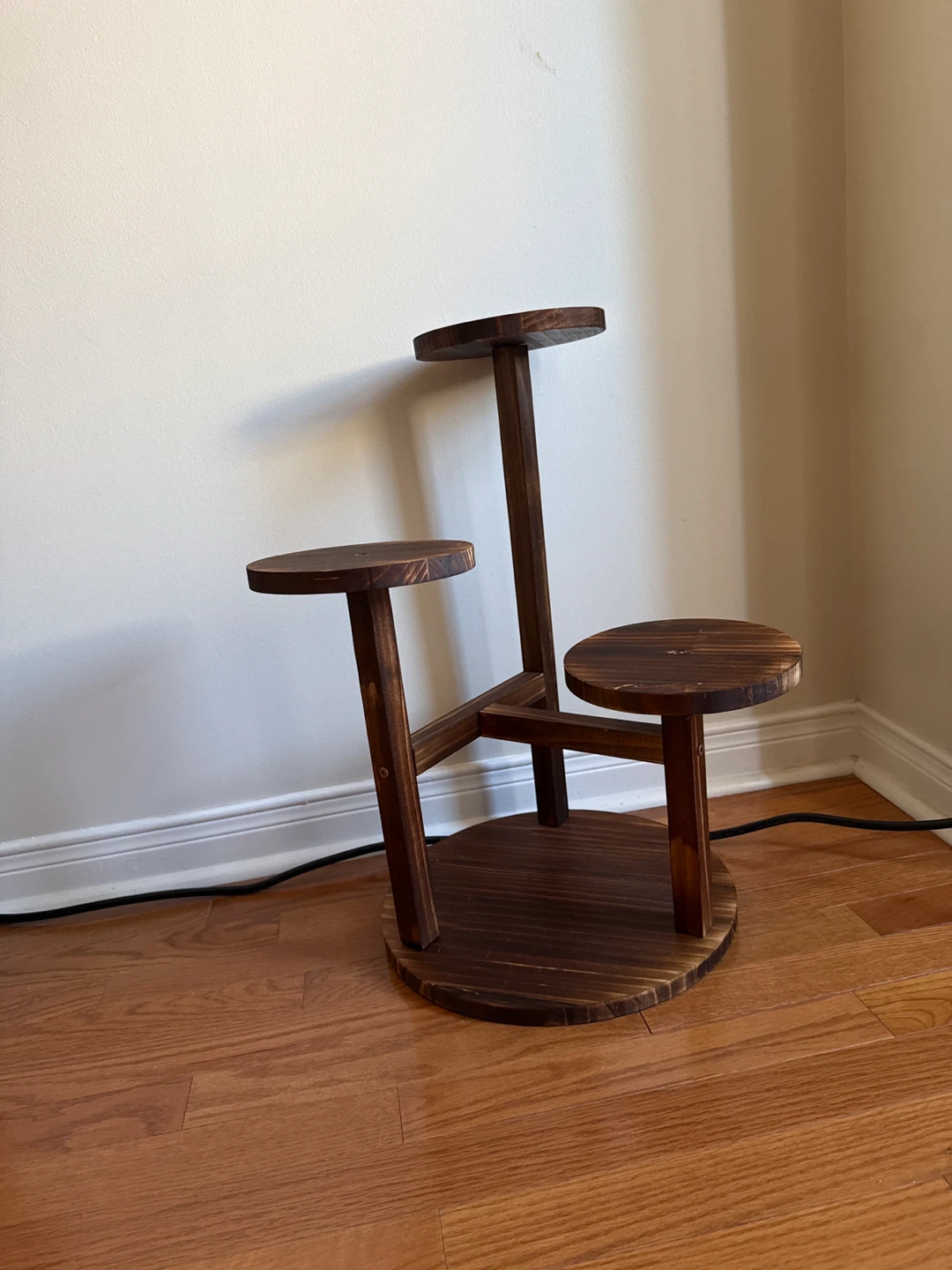 Wooden Plant Stand 3 Tier - photo 2