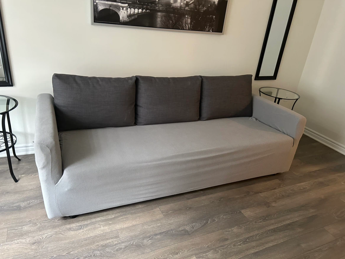 IKEA Grey Sofa Bed - photo 2