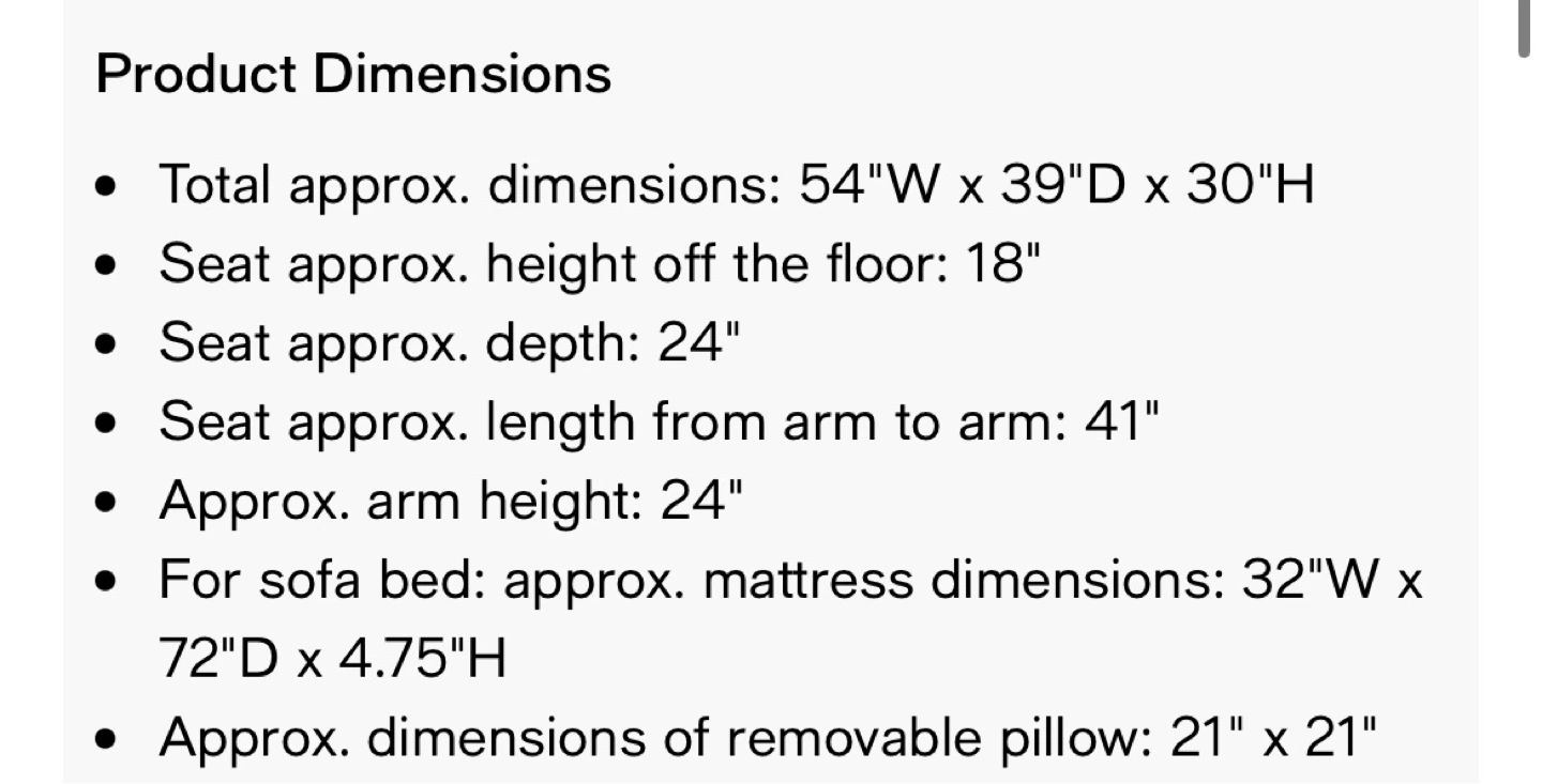 Free pull out sleeper couch! - photo 4