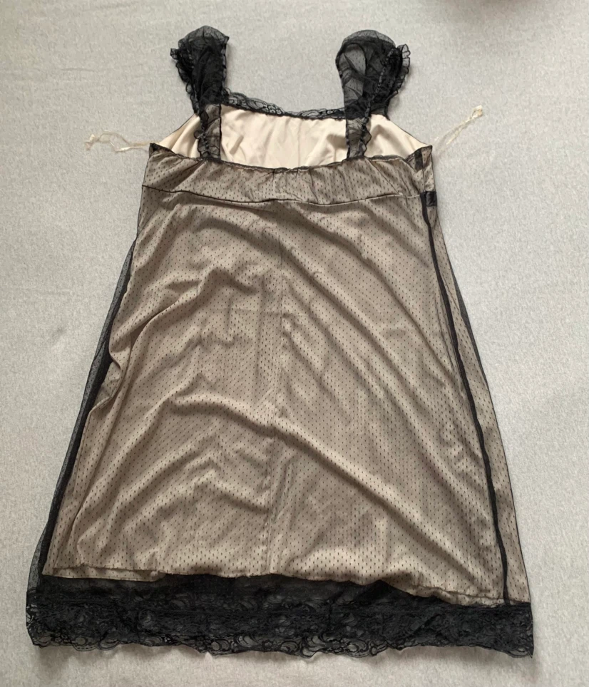 Super Lightweight Lace Overlay Slip Dress - Size 4X - photo 2
