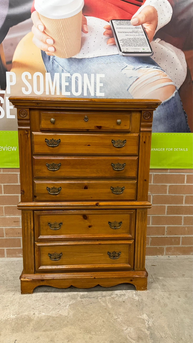 Tallboy 6 Drawers Dresser