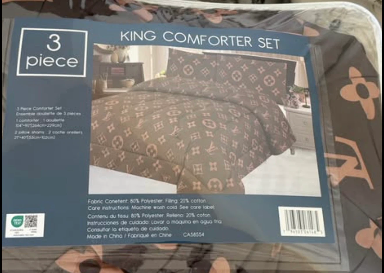 King Comforter Set - 3 Piece. Louis Vuitton