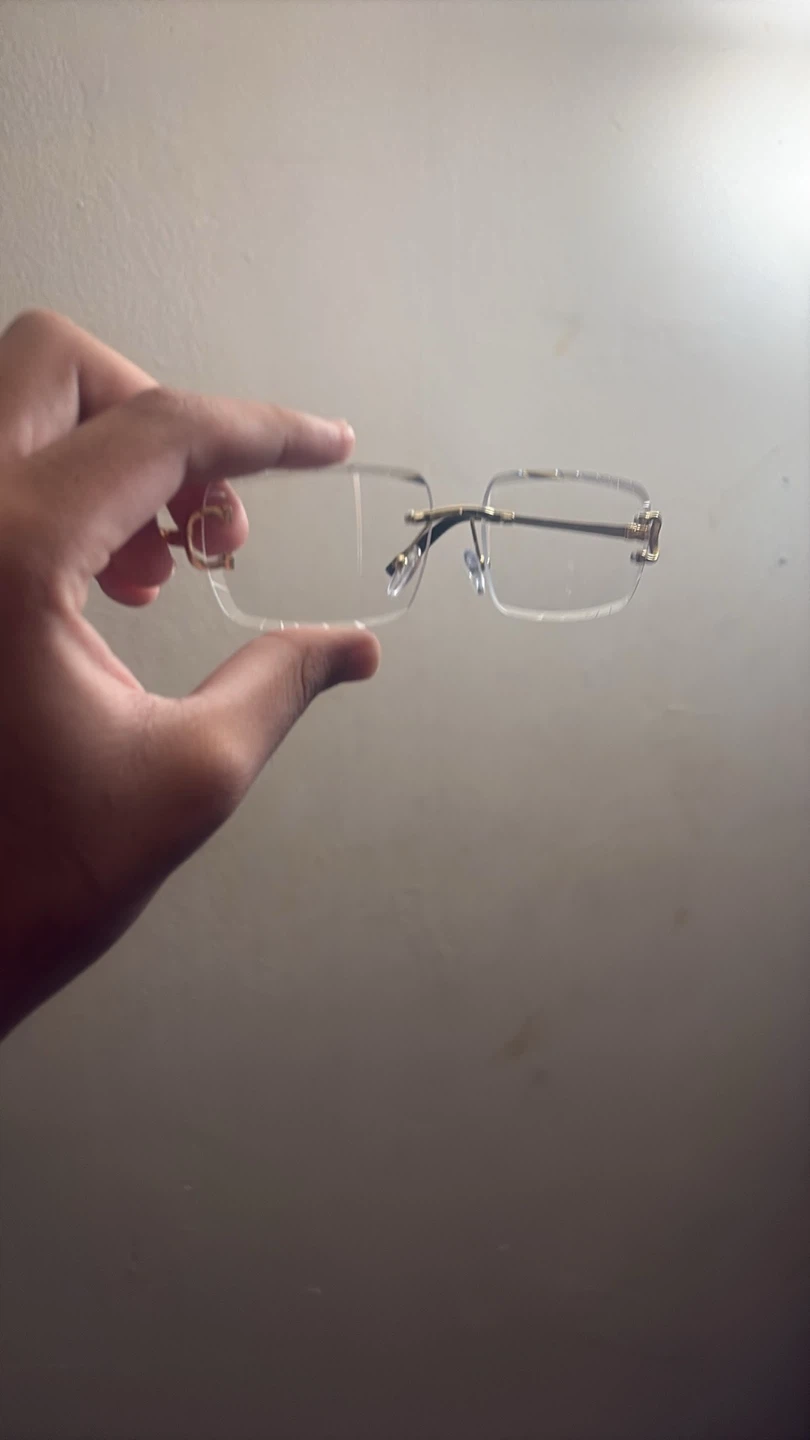 Luxury  Rimless Sunglasses - photo 4