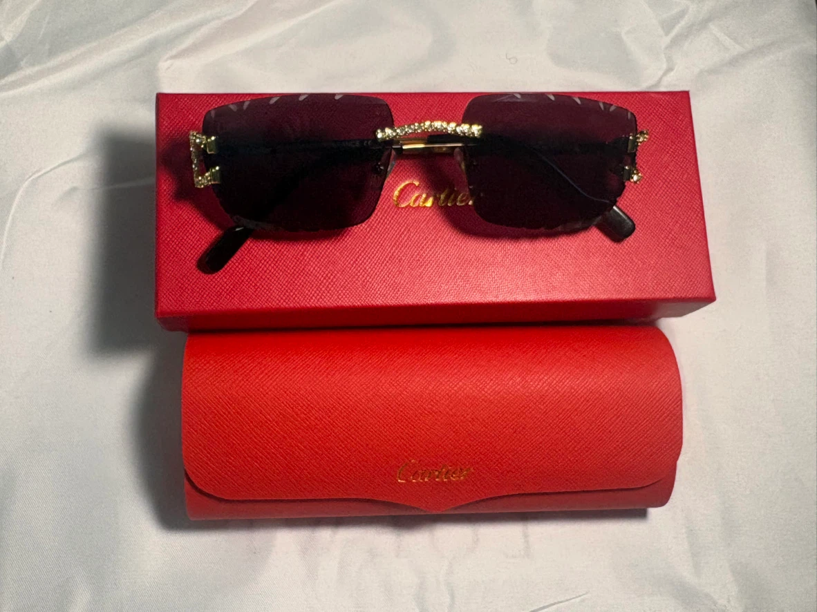 Luxury  Rimless Sunglasses - photo 5