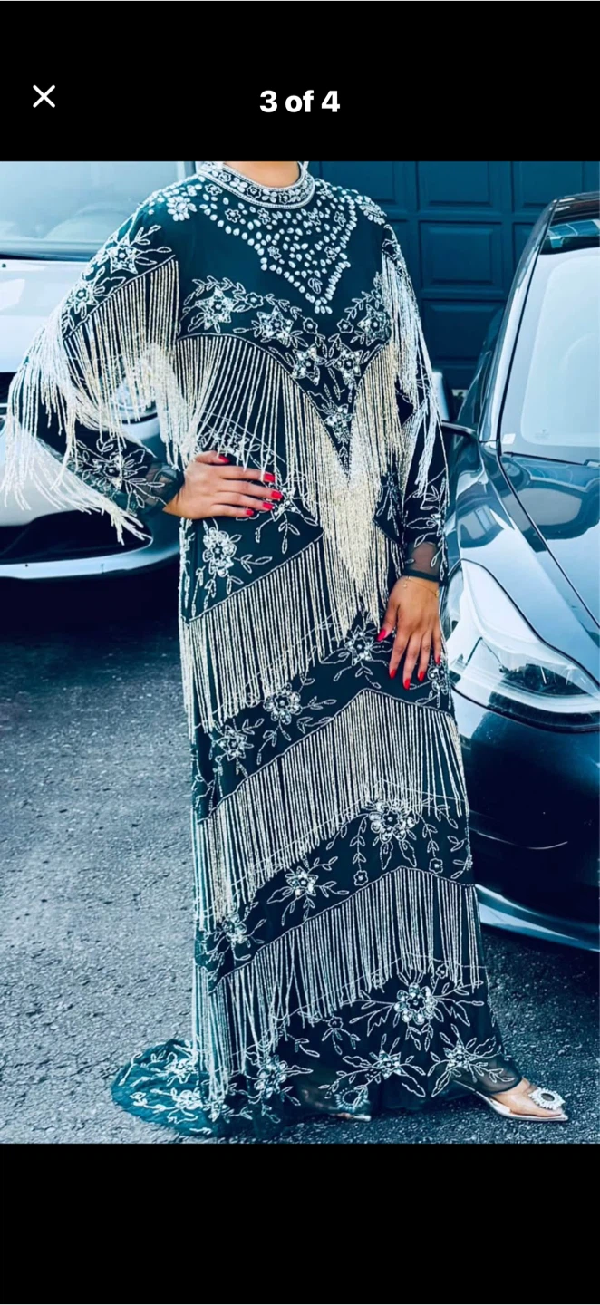 Women's Embellished Maxi Dress