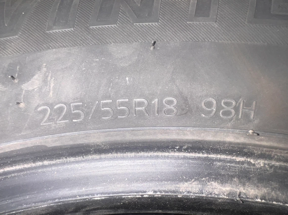 (Set of Four)Motomaster Winter Edge II Tire 225/55R18 98H - photo 5