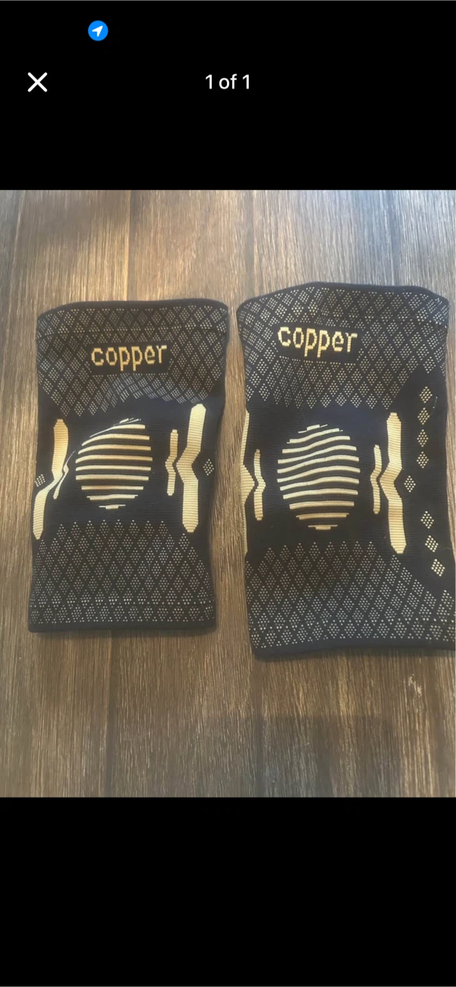 Copper Knee Compression Sleeves (Pair)