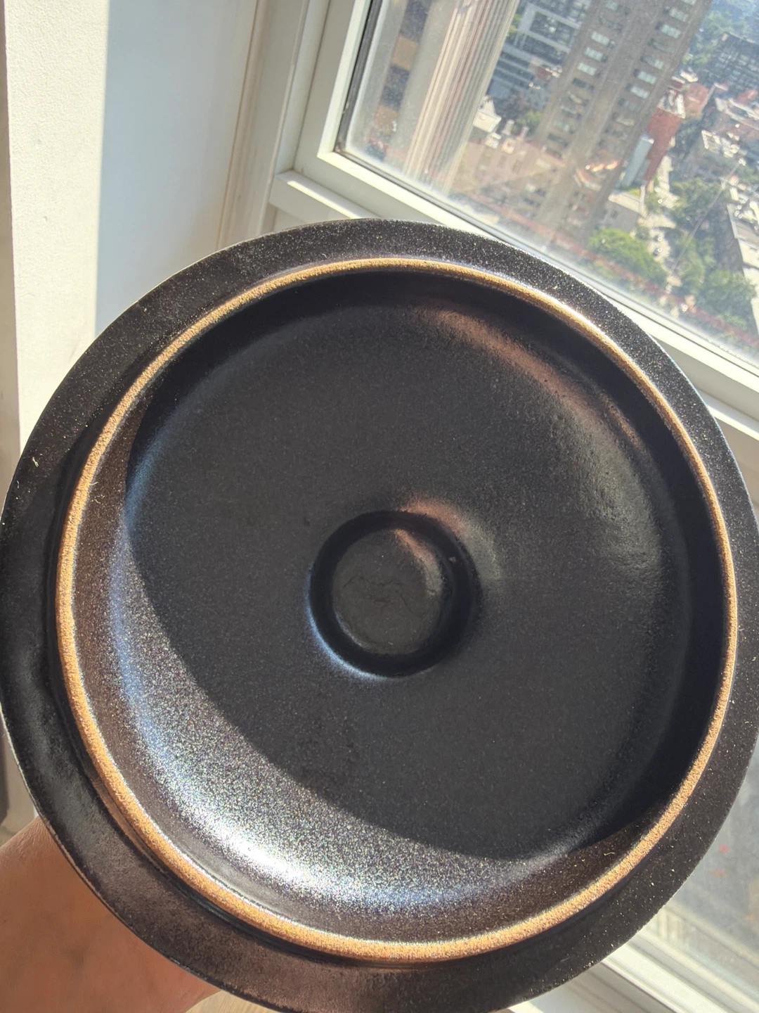 Ttukbaegi  Black Ceramic Pot with Lid from Hmart - photo 3