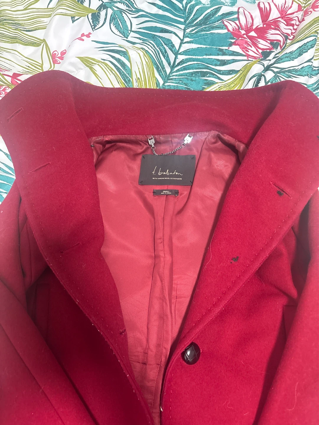 Babaton Talbots Wool & Cashmere Coat - photo 2