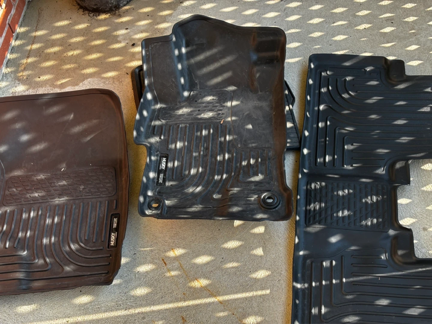 Complete 3-Piece Husky Floor Liners – Fits 2014-2015 Honda Civic