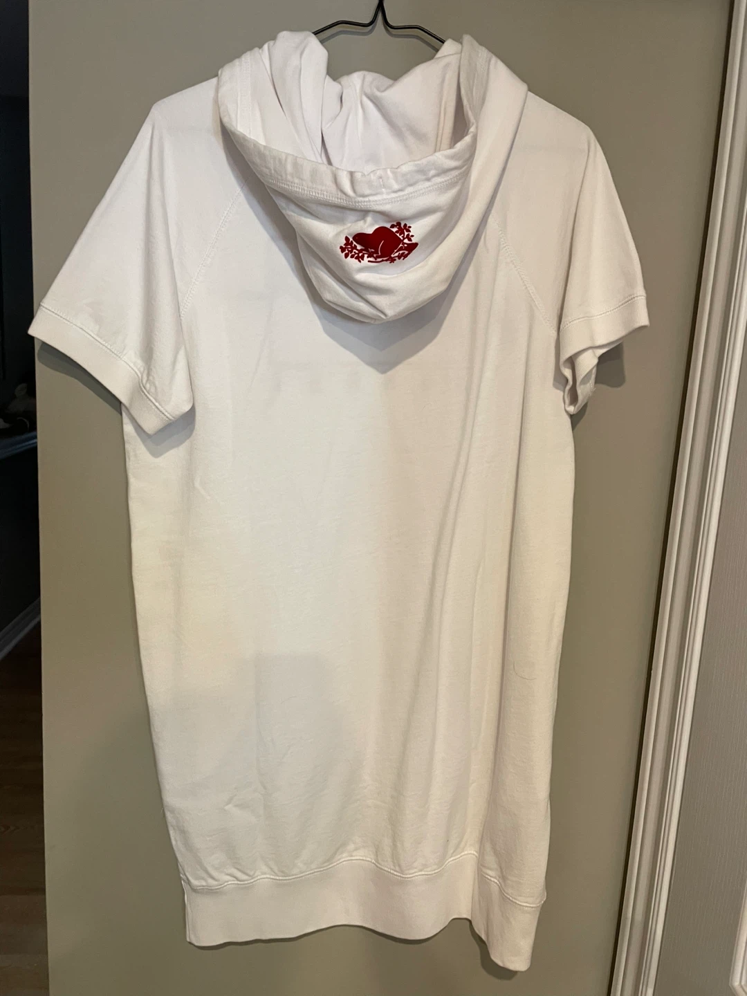 Roots Canada Script Hooded Dress - Crisp White - photo 2