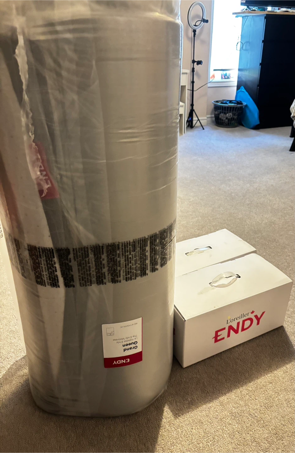 Endy Queen Mattress & 2 Standard Pillows - photo 3