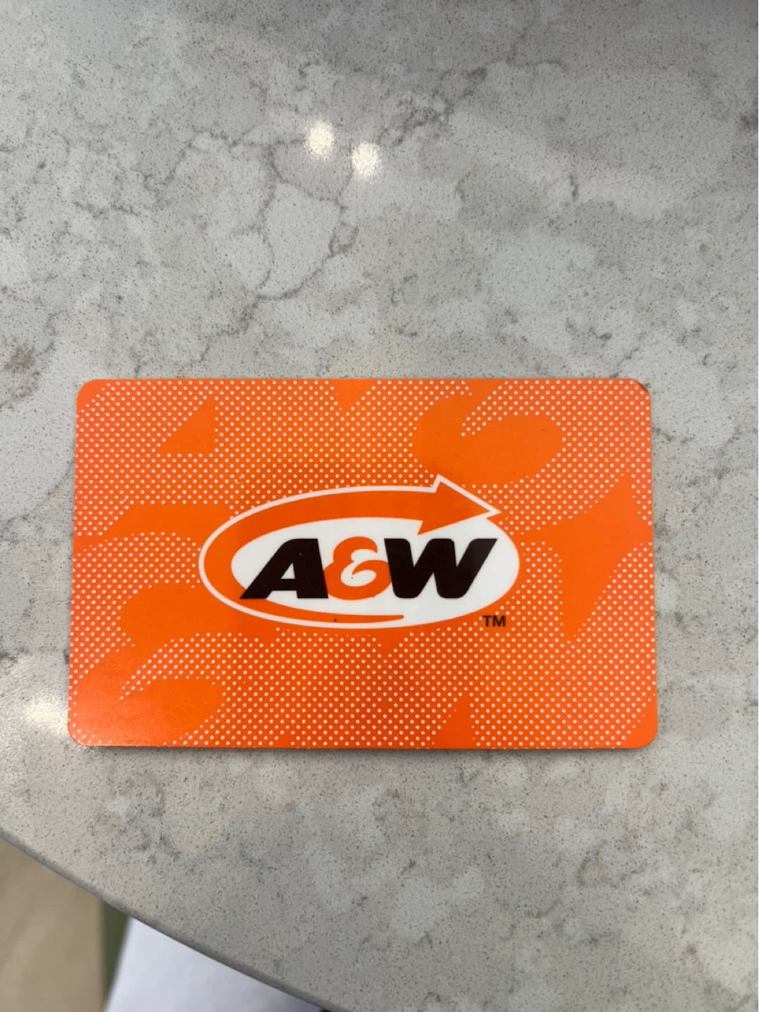 A&W Gift Card - $25 CAD