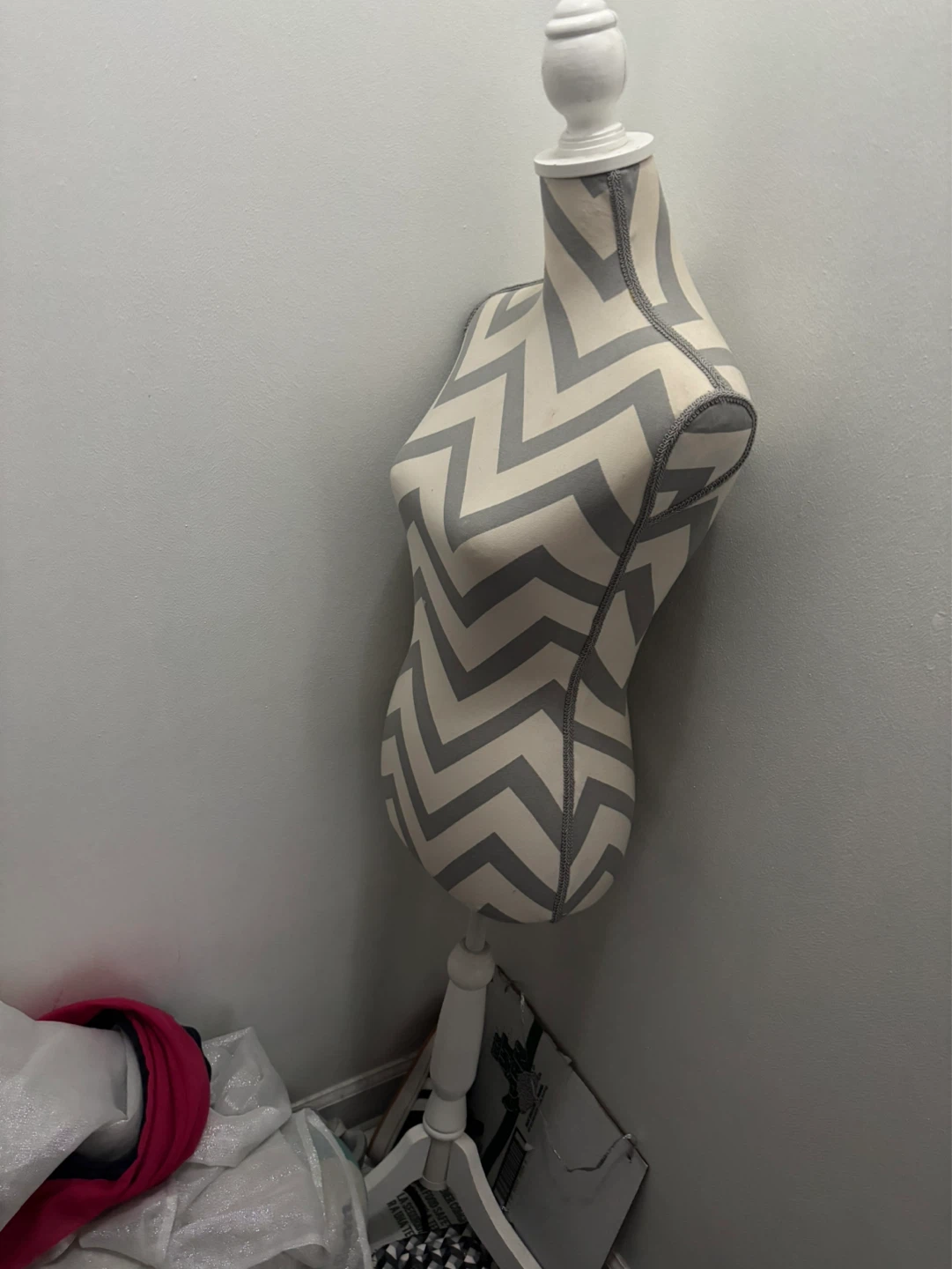 Chevron Print Dress Form Mannequin . Best offer