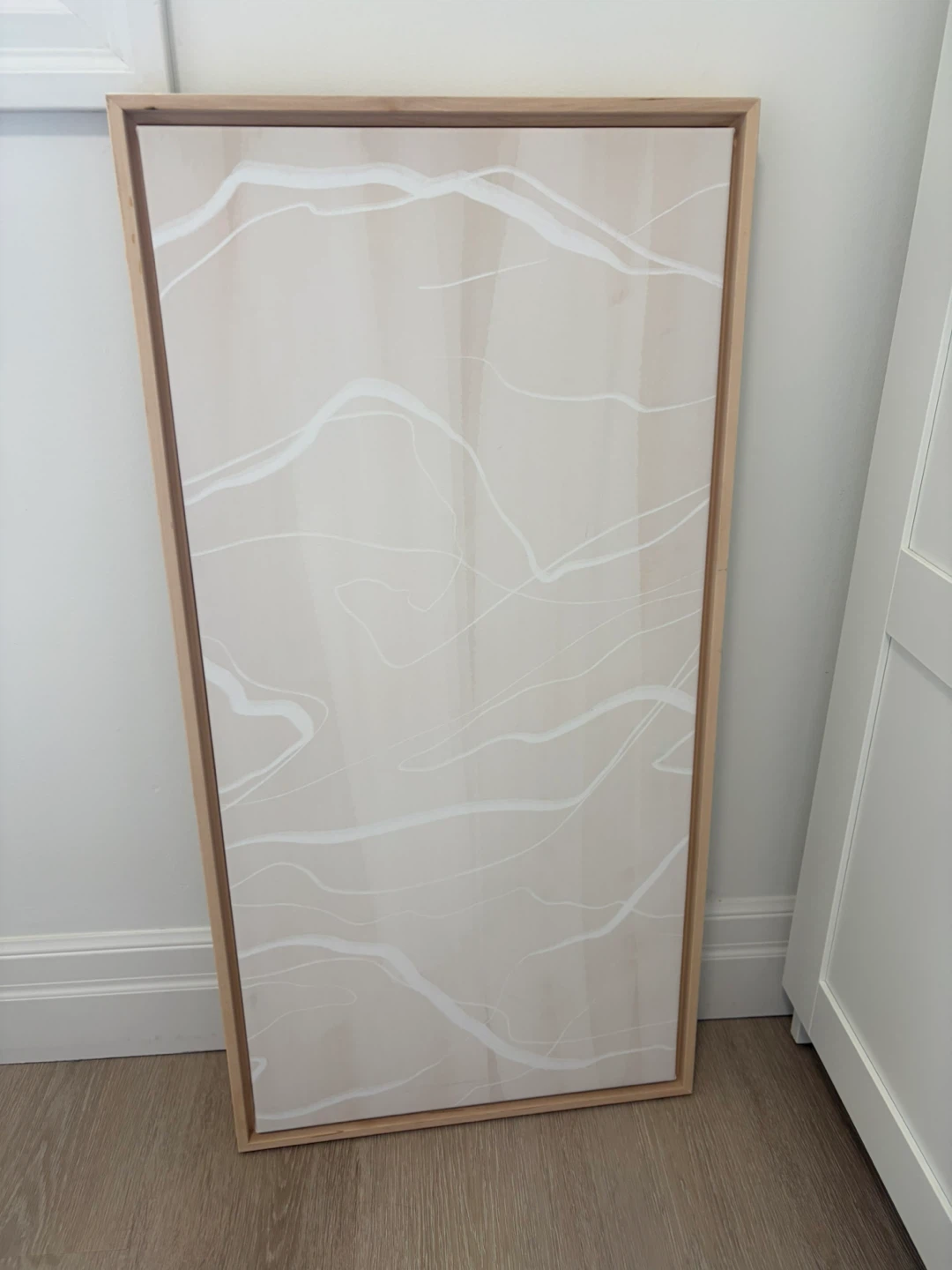 Oleka Canvas Neutral Wall Art 16x32