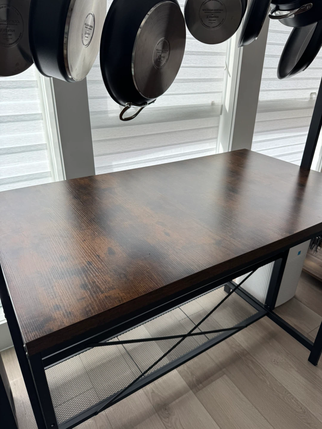 47" Large Kitchen Island Table with Counter Height Bar Stools - photo 5