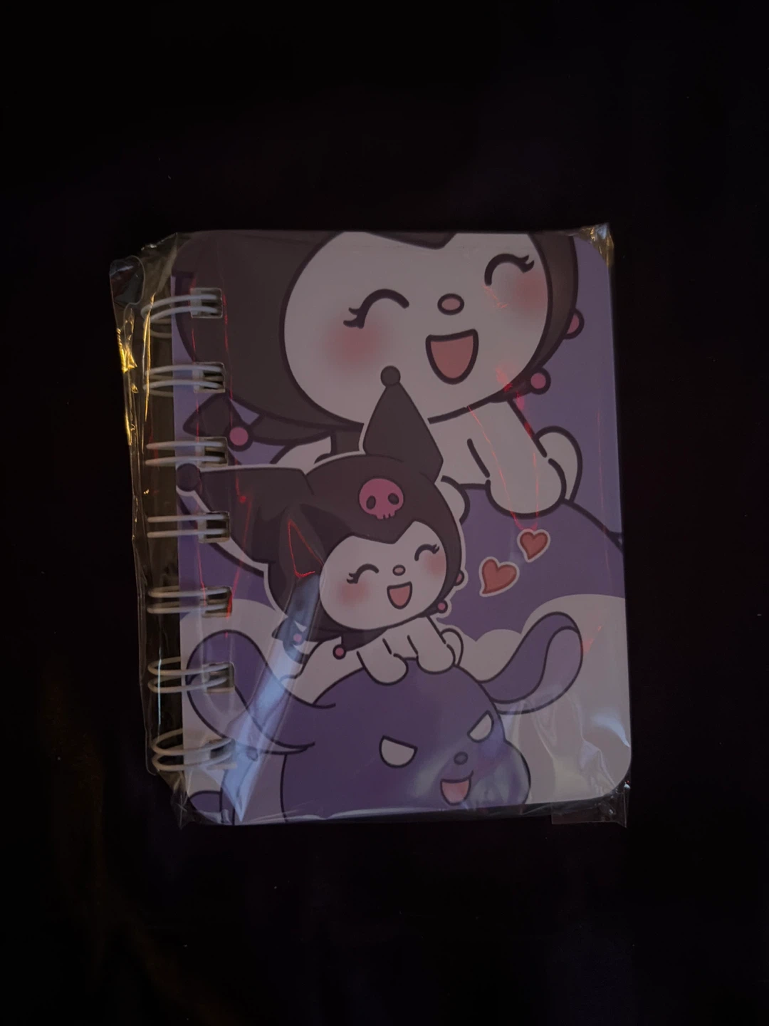 Kuromi Spiral Notebook (small)