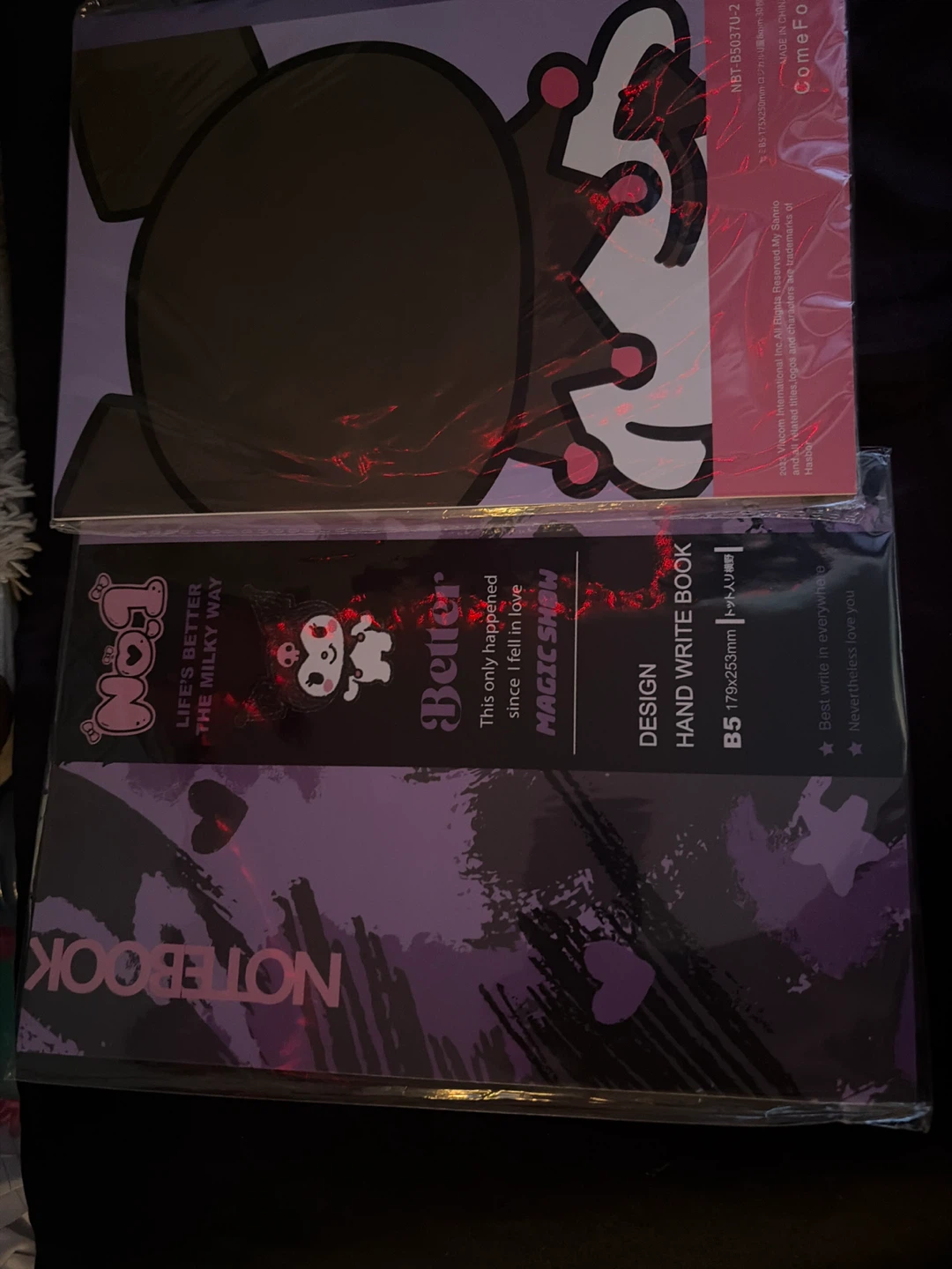 Sanrio Kuromi B5 Notebooks (2 Pack) - photo 2