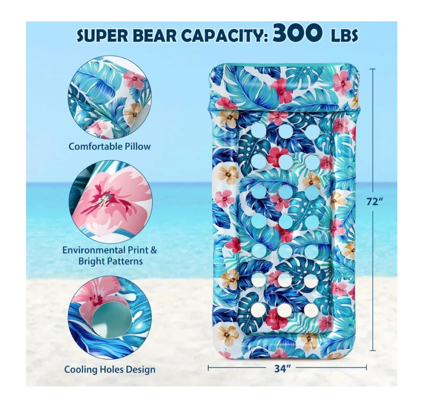 Brand new Inflatable Swimming Pool Floats Raft - photo 3
