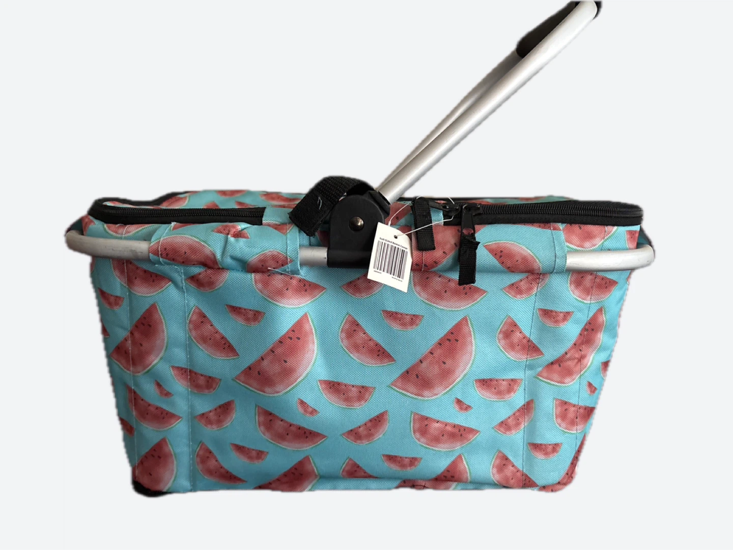 Picnic Basket (watermelon print)
