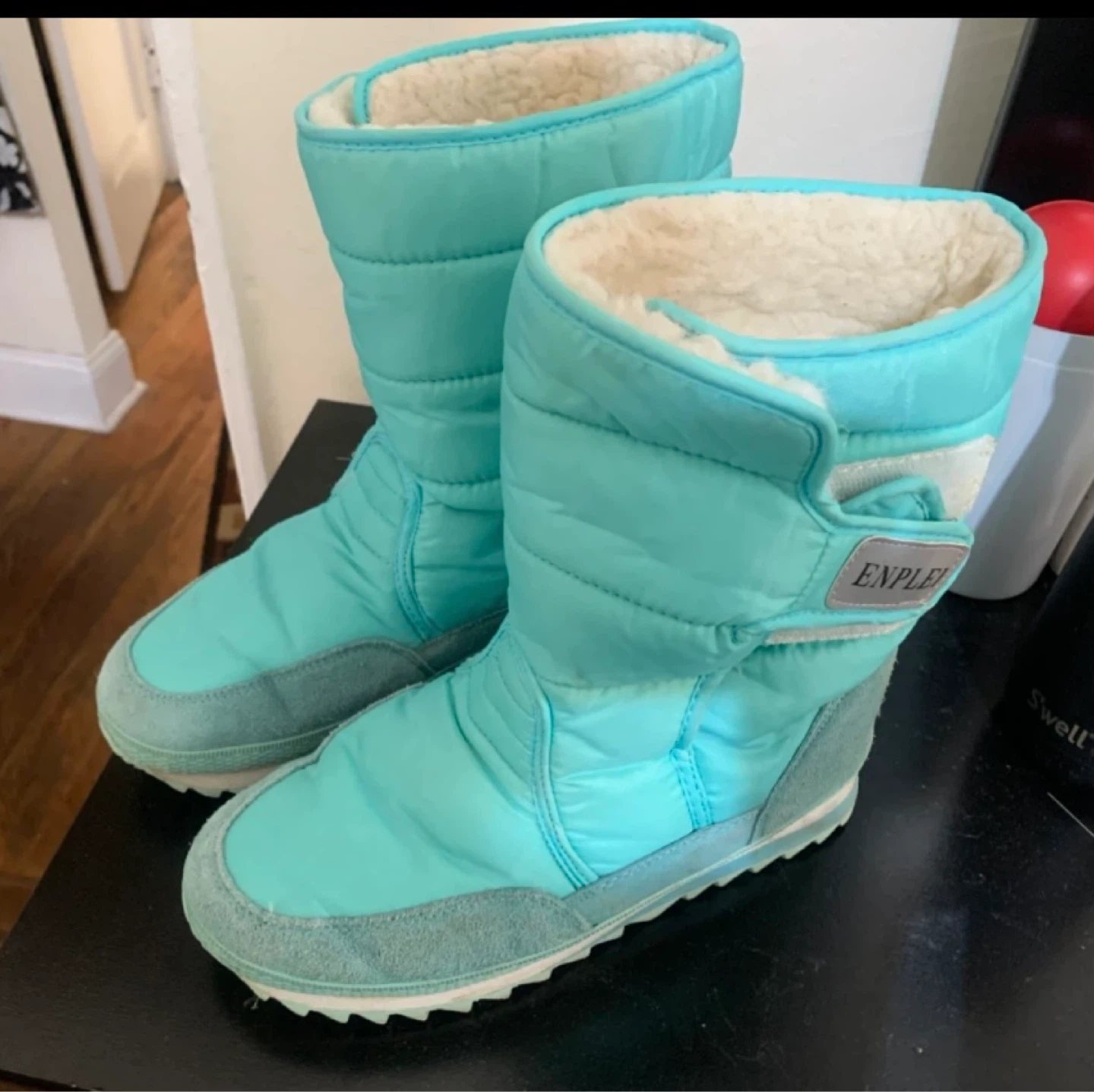 Enplei Snow Boots - Aqua Blue