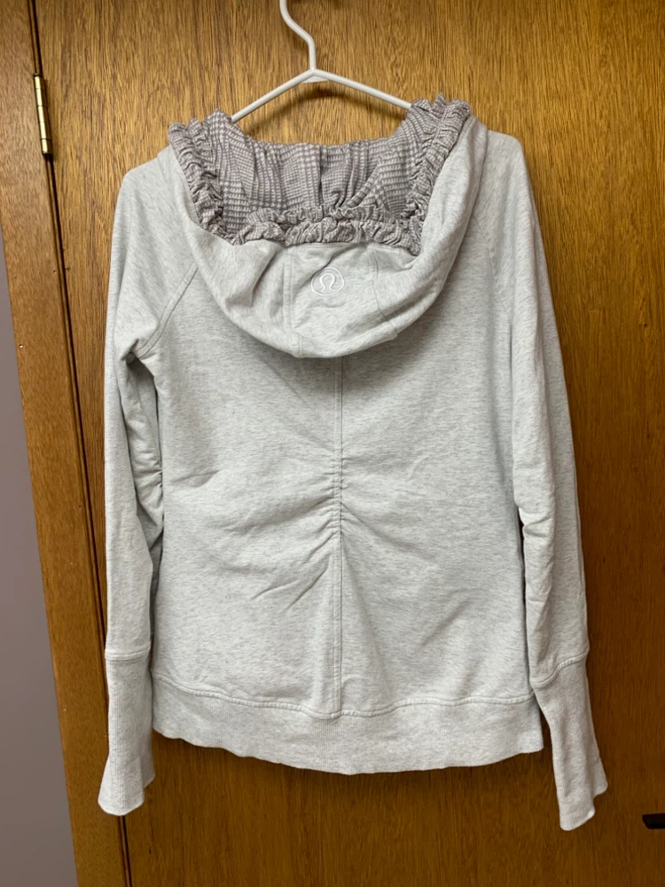 Lululemon Grey Zip-Up Hoodie - photo 2