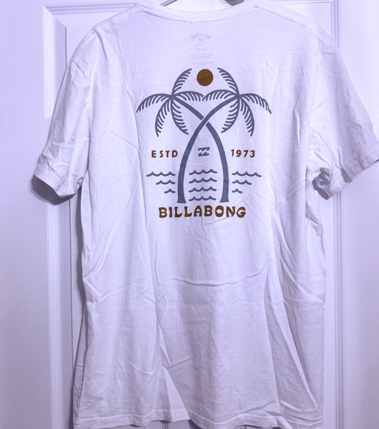 Billabong Men's White T-Shirt XL/TG - photo 3