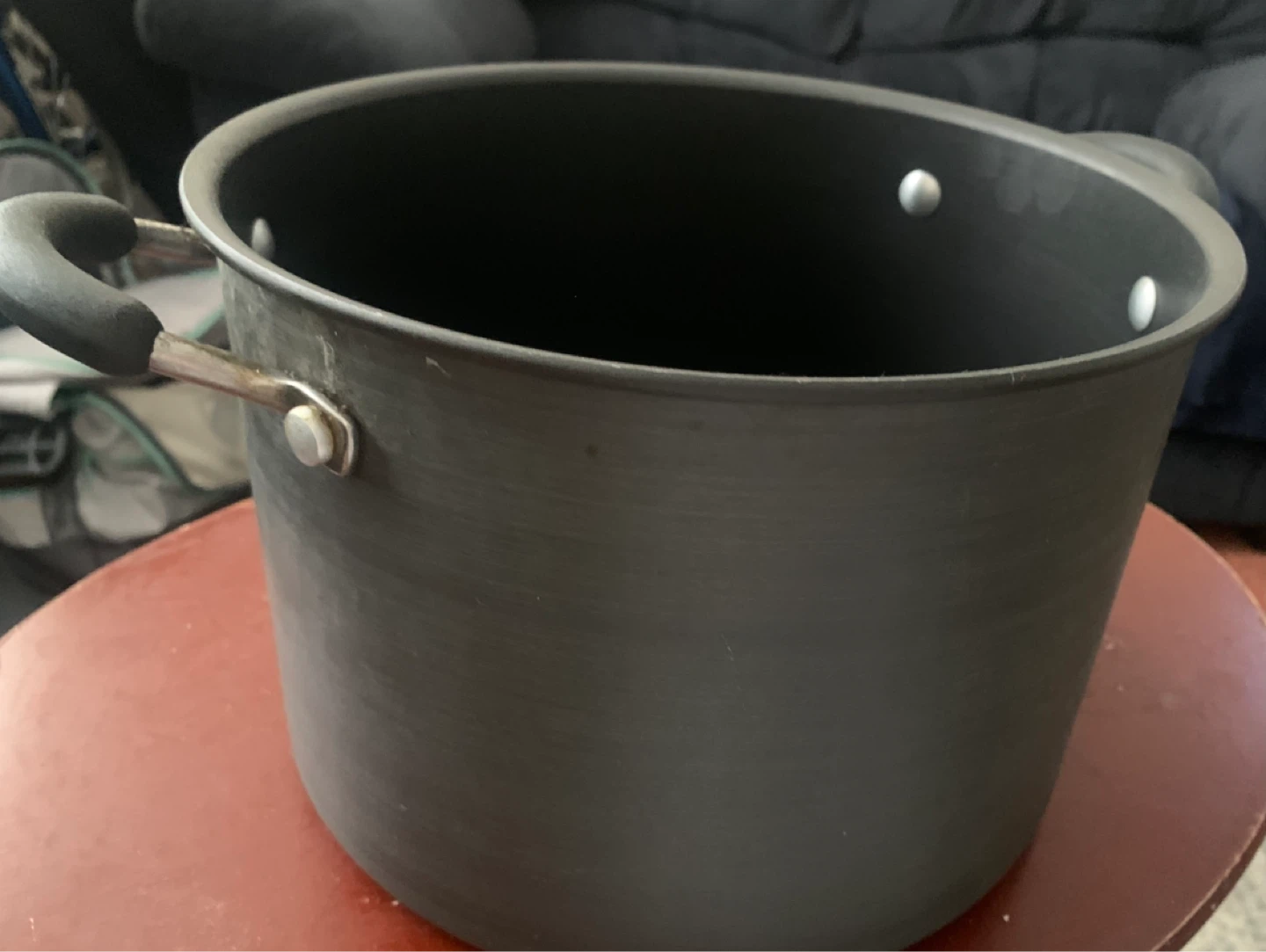 Farberware Hard-Anodized Nonstick Stock Pot with Lid - photo 5