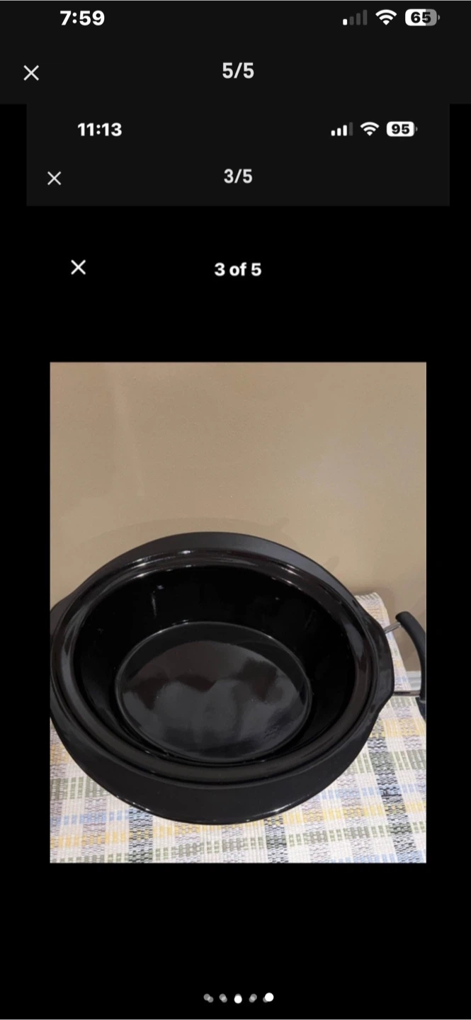 Hamilton Beach Slow Cooker - 6 Quart - photo 3