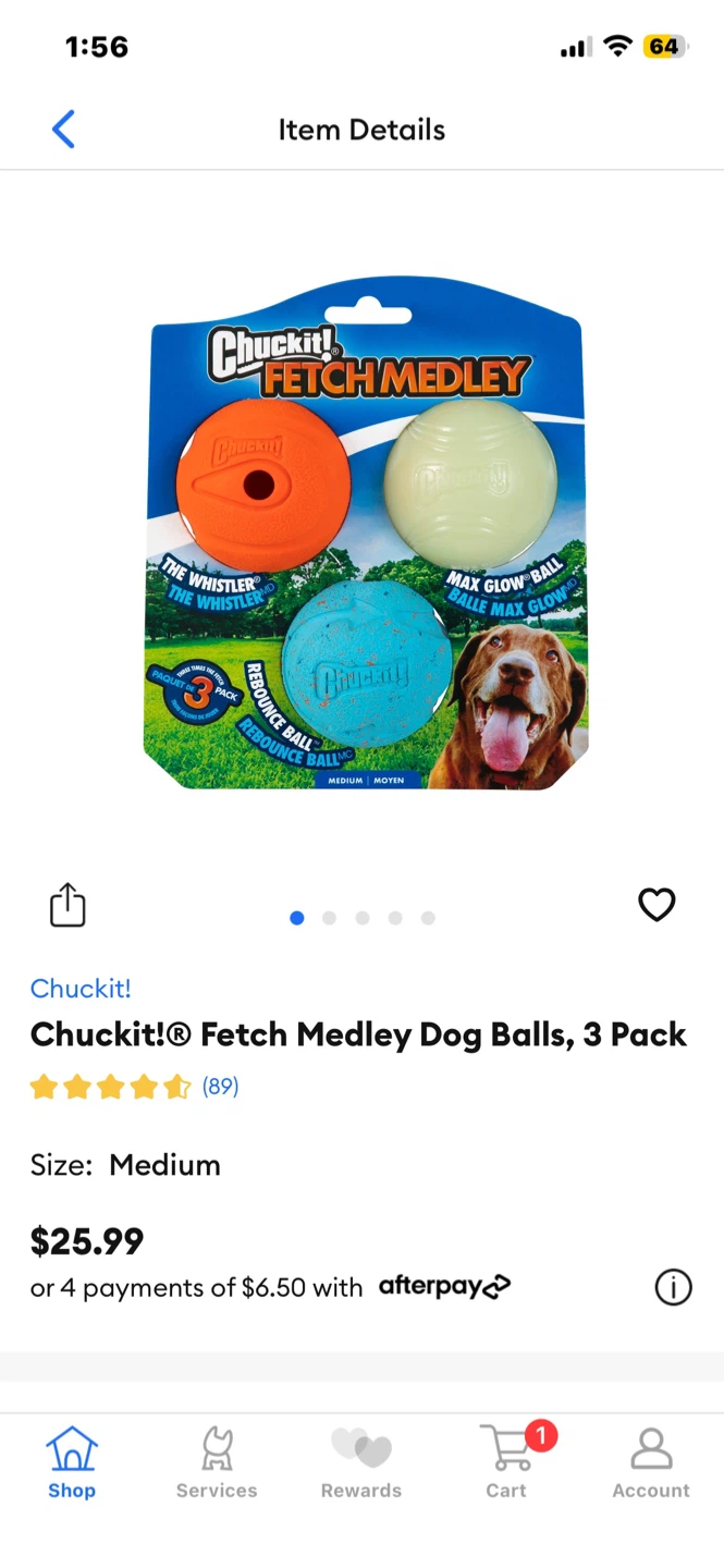 Brand New Medium Dog Chuckit Balls - photo 2