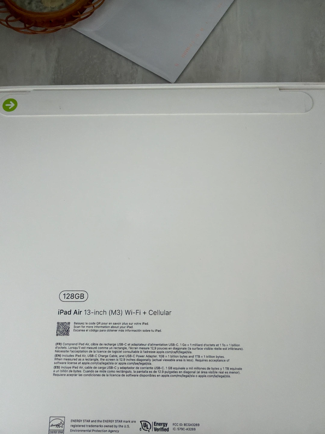 Apple iPad Air 13-inch (M3) Wi-Fi + Cellular 128GB - photo 2