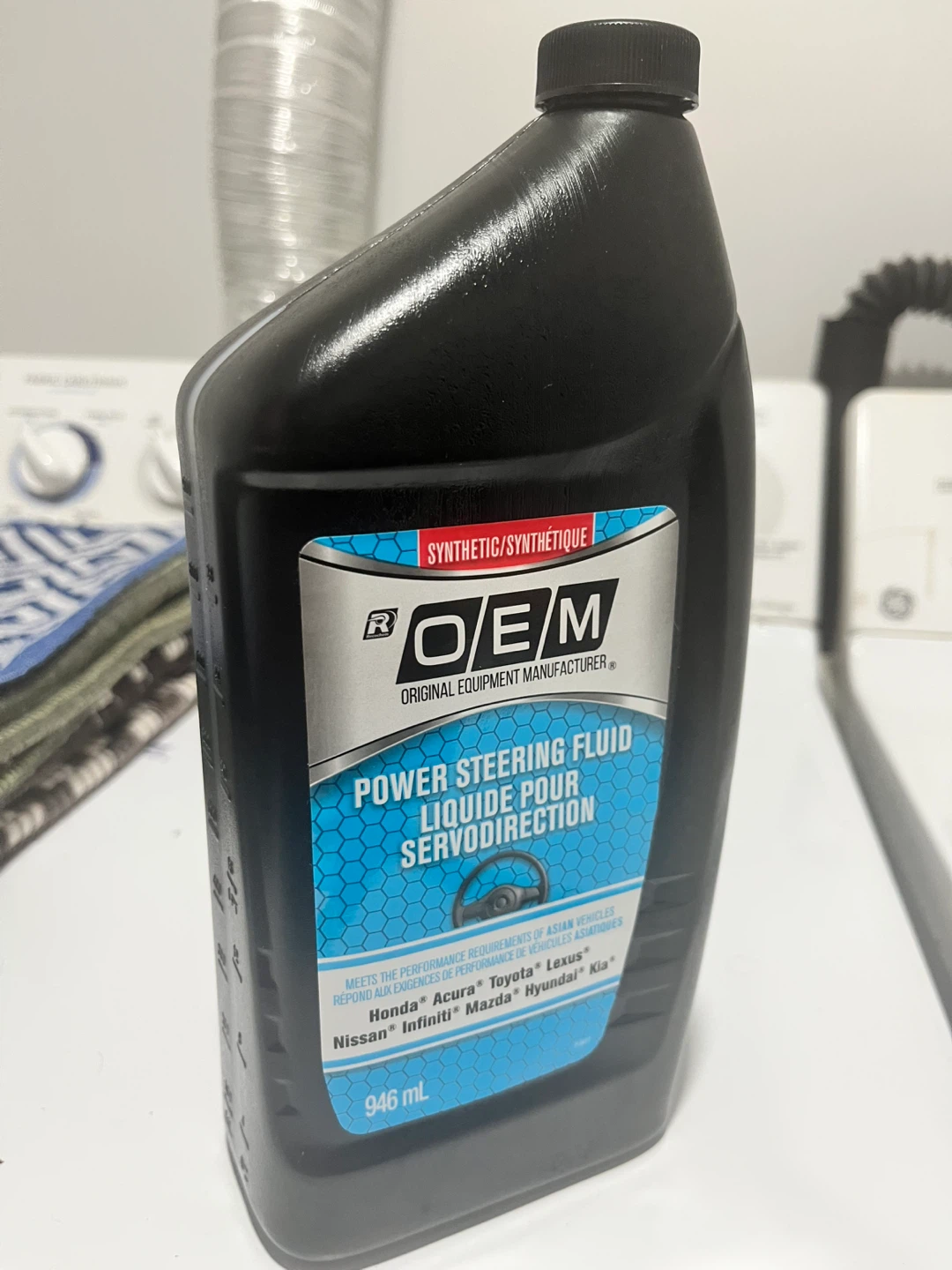 OEM Power Steering Fluid - 946 mL unopened