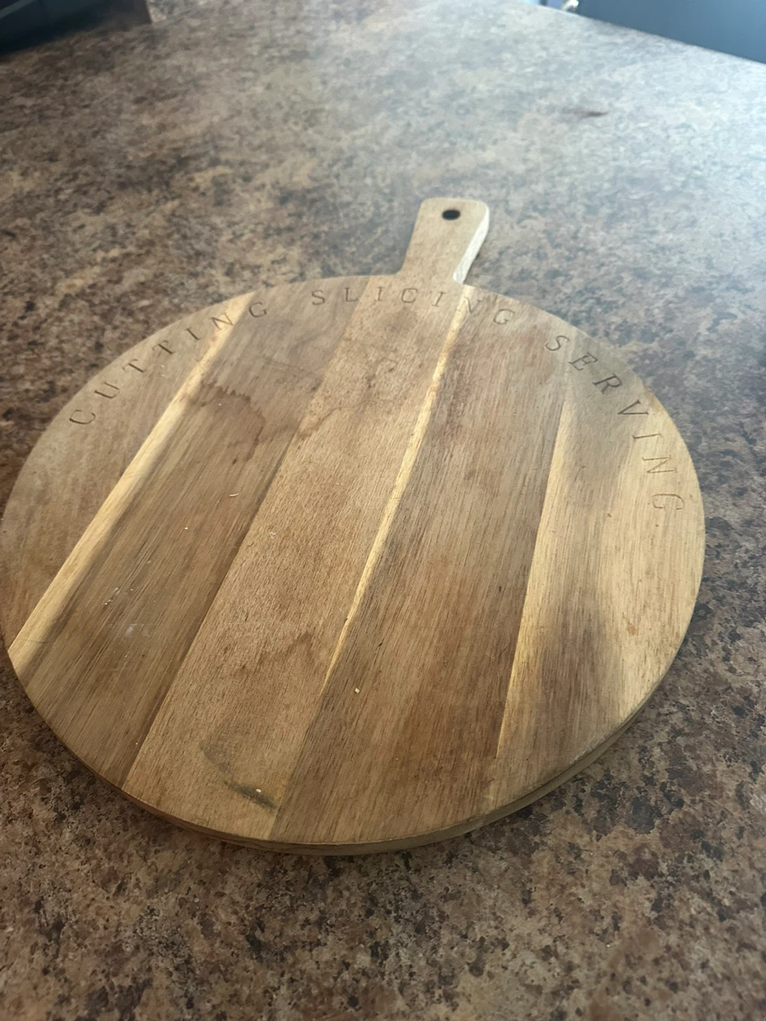 FREE Wooden Round Cutting and Serving Board - photo 3